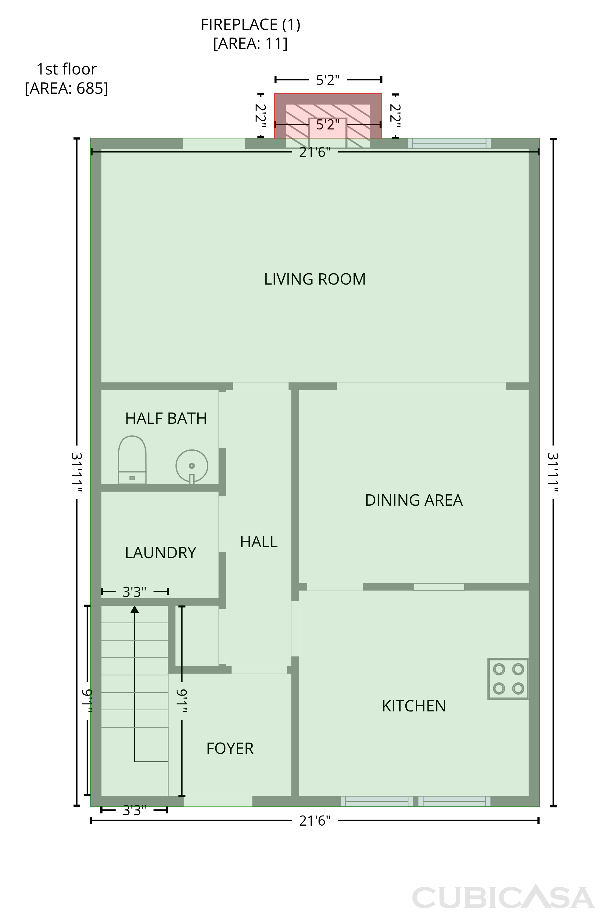 Main Floor of 4847 Tower Rd, Greensboro, NC