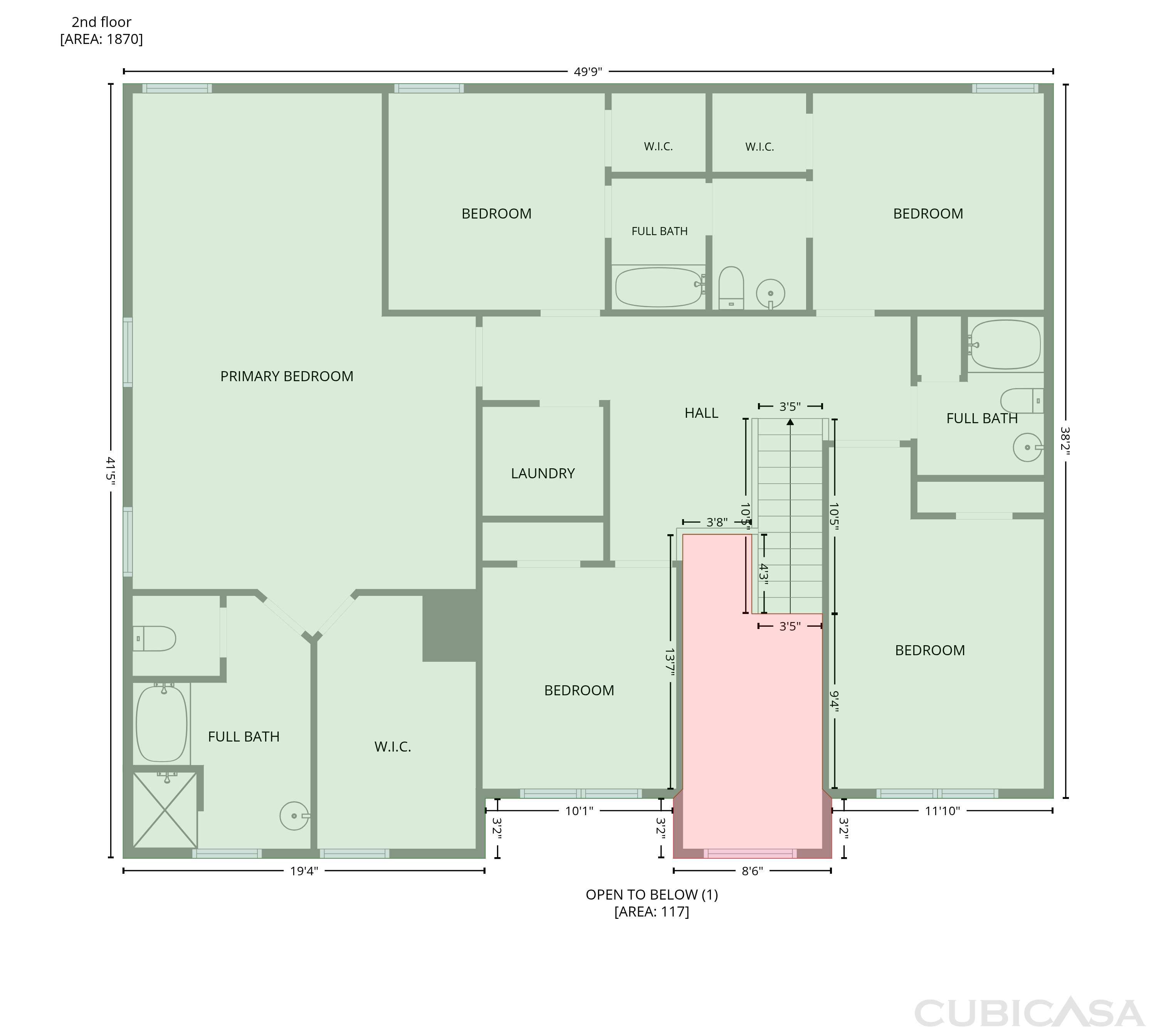 Second Floor of 235 Hillside Oak Ln, Covington, GA