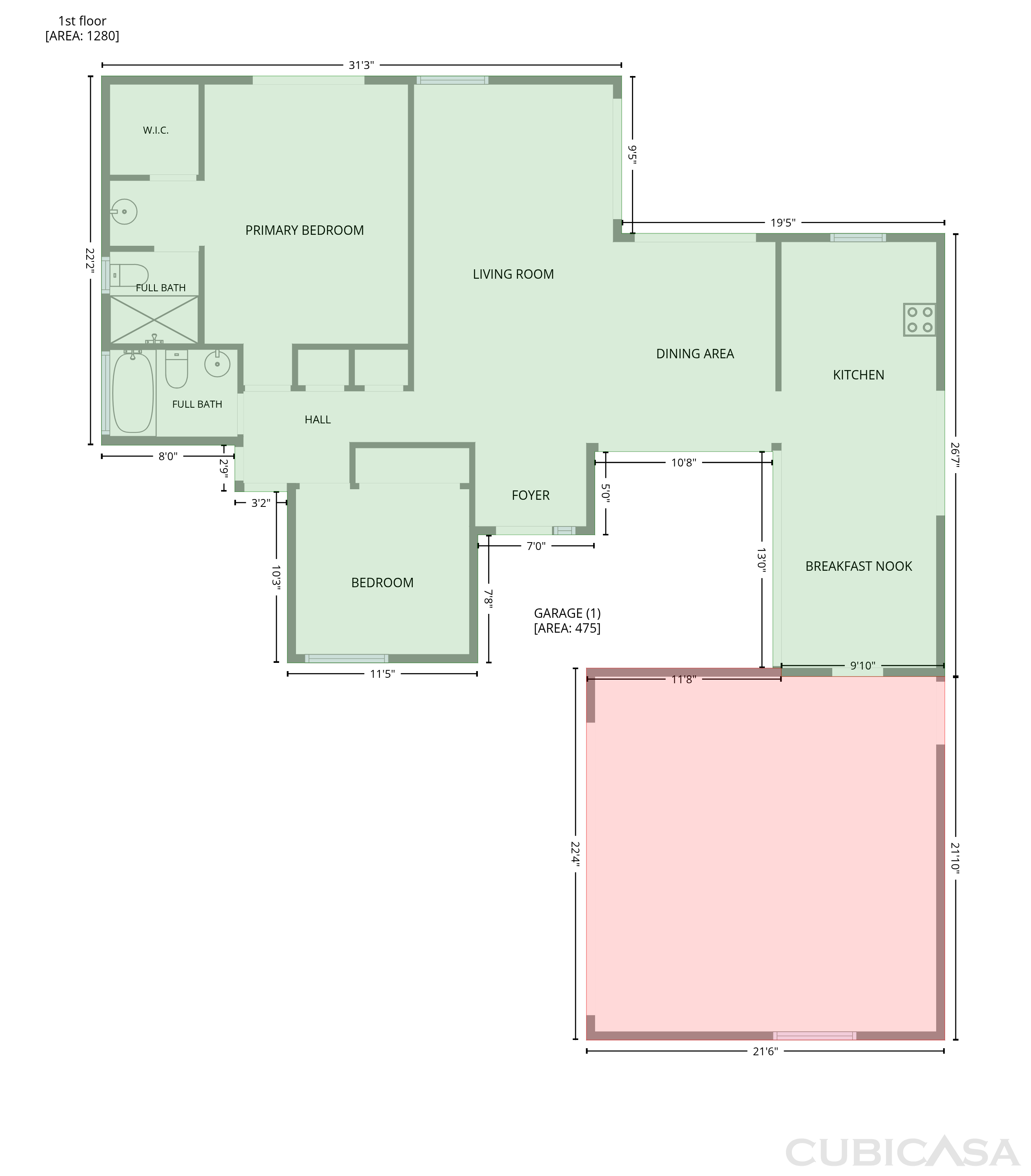 Main Floor of 888 Brightwood Way, Wellington, FL