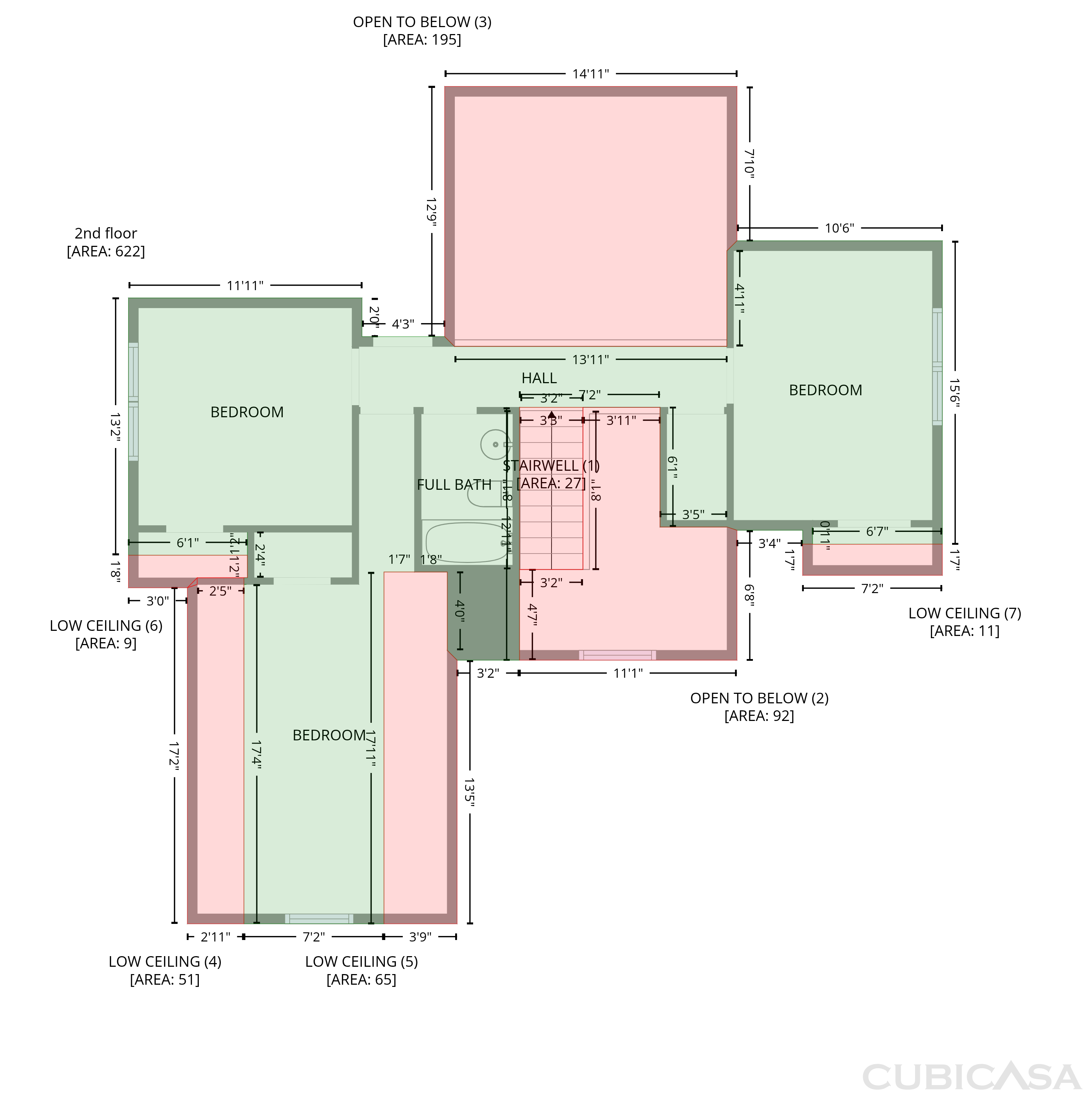 Second Floor of 206 Northwind Dr, Stockbridge, GA