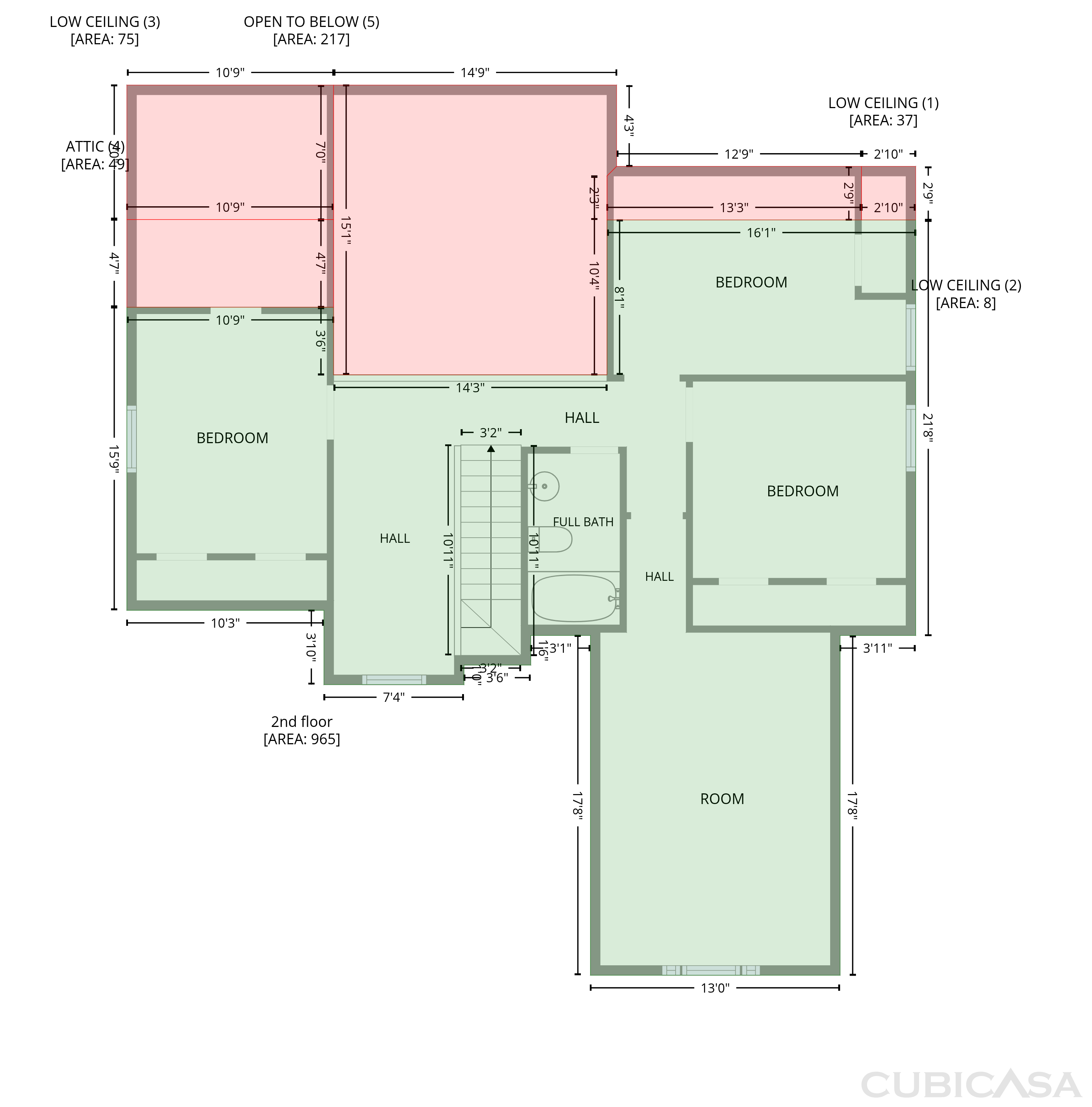 Second Floor of 104 Kings Ct, Garner, NC