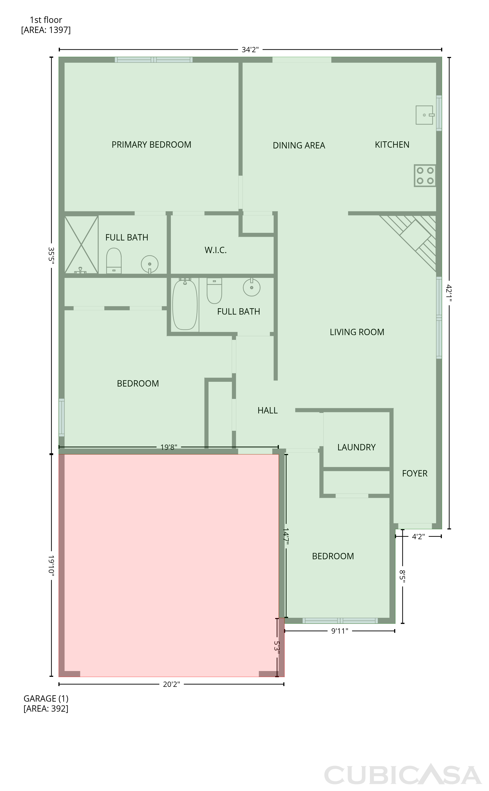 Main Floor of 282 Highland Springs Loop, Inman, SC