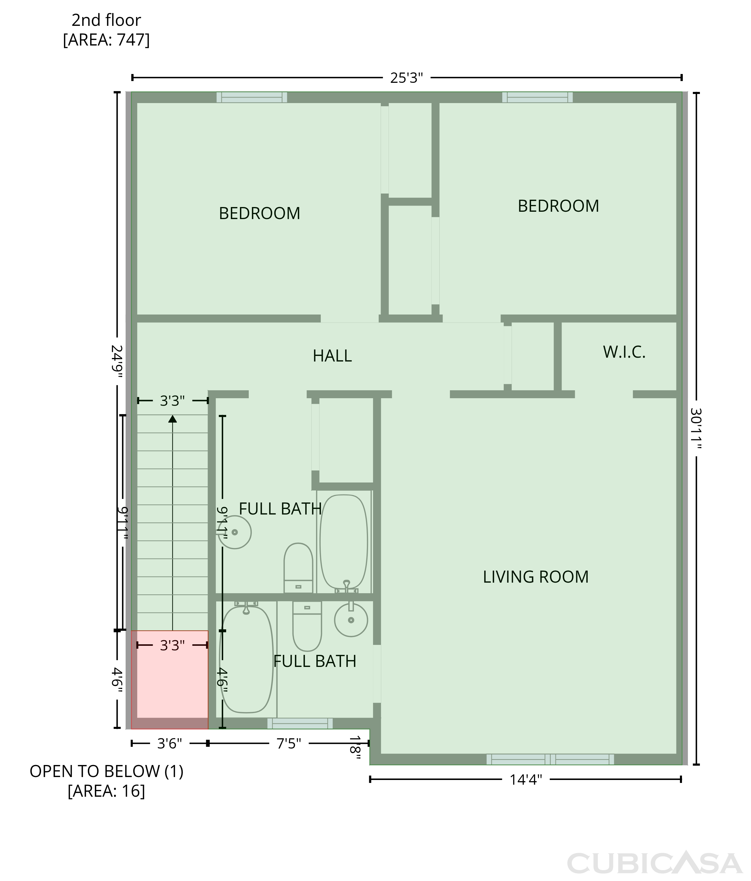 Second Floor of 4558 Coopers Creek Pl SE, Smyrna, GA