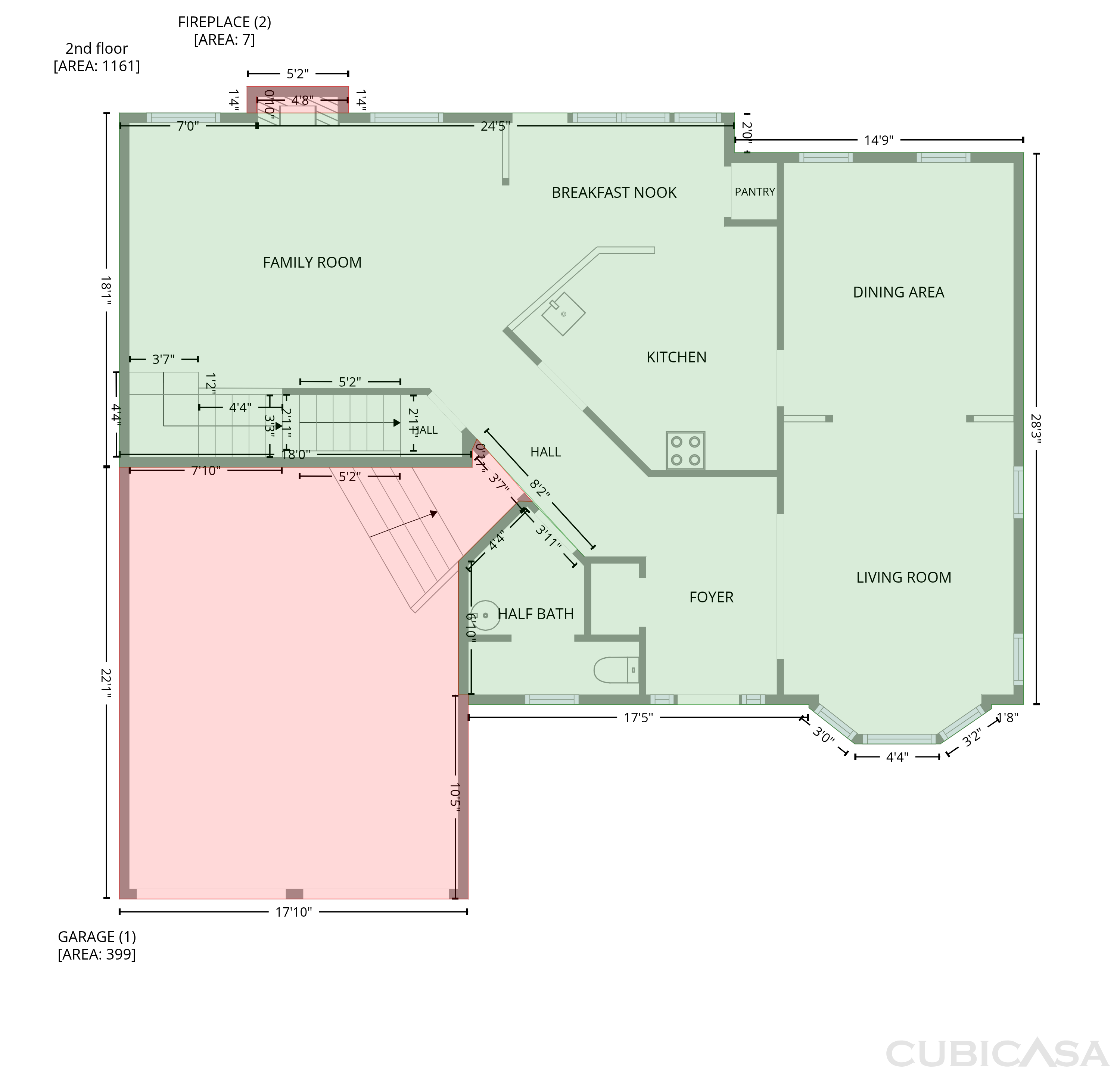 Second Floor of 3106 Arklow Rd, Charlotte, NC