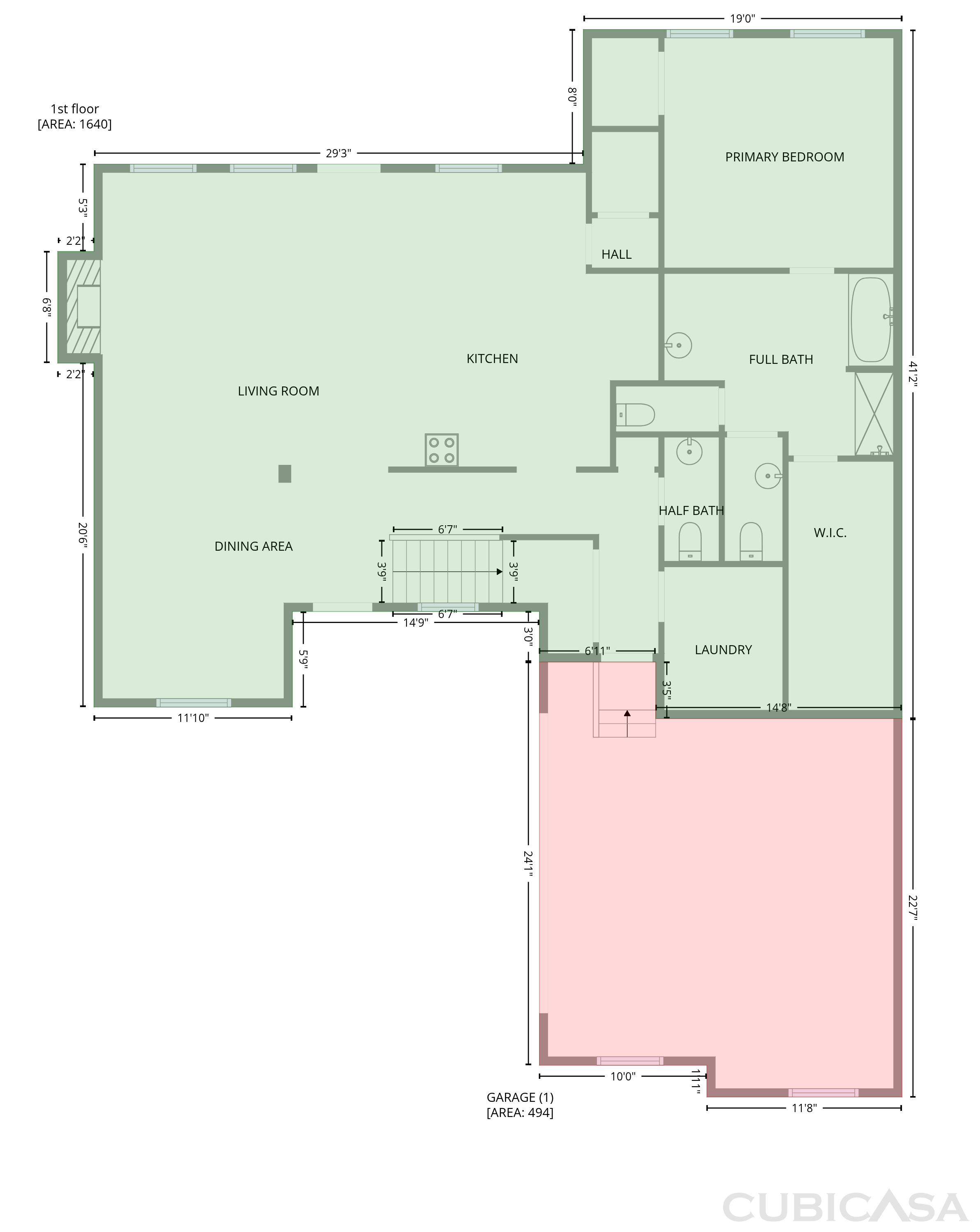 Main Floor of 1901 Parrish Dr, Columbia, SC