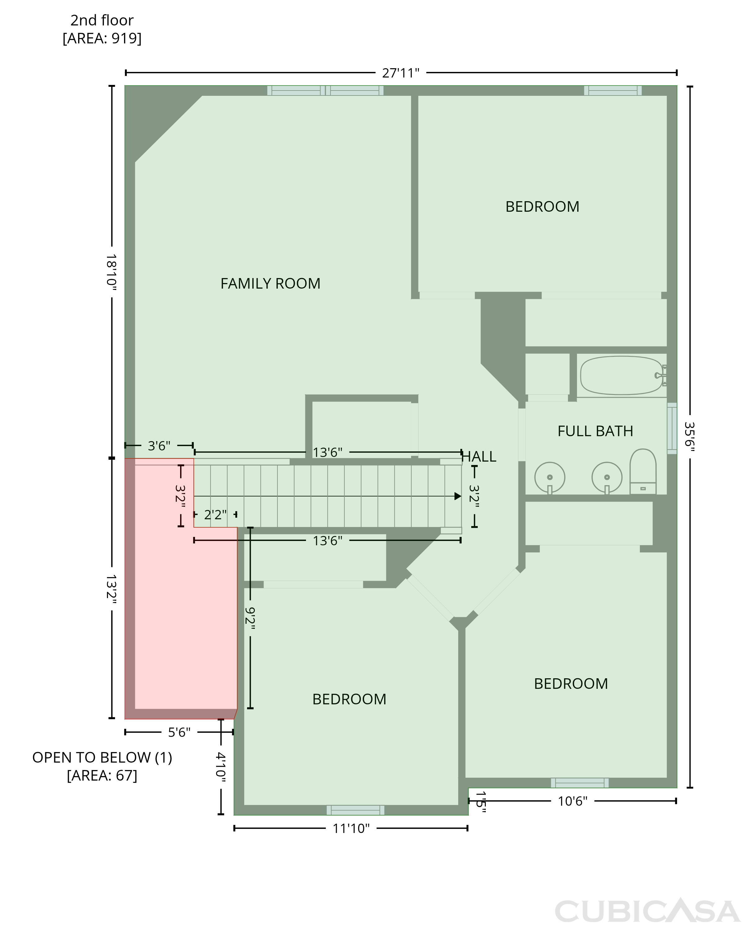 Second Floor of 2603 Snow Bird Dr, Harker Heights, TX