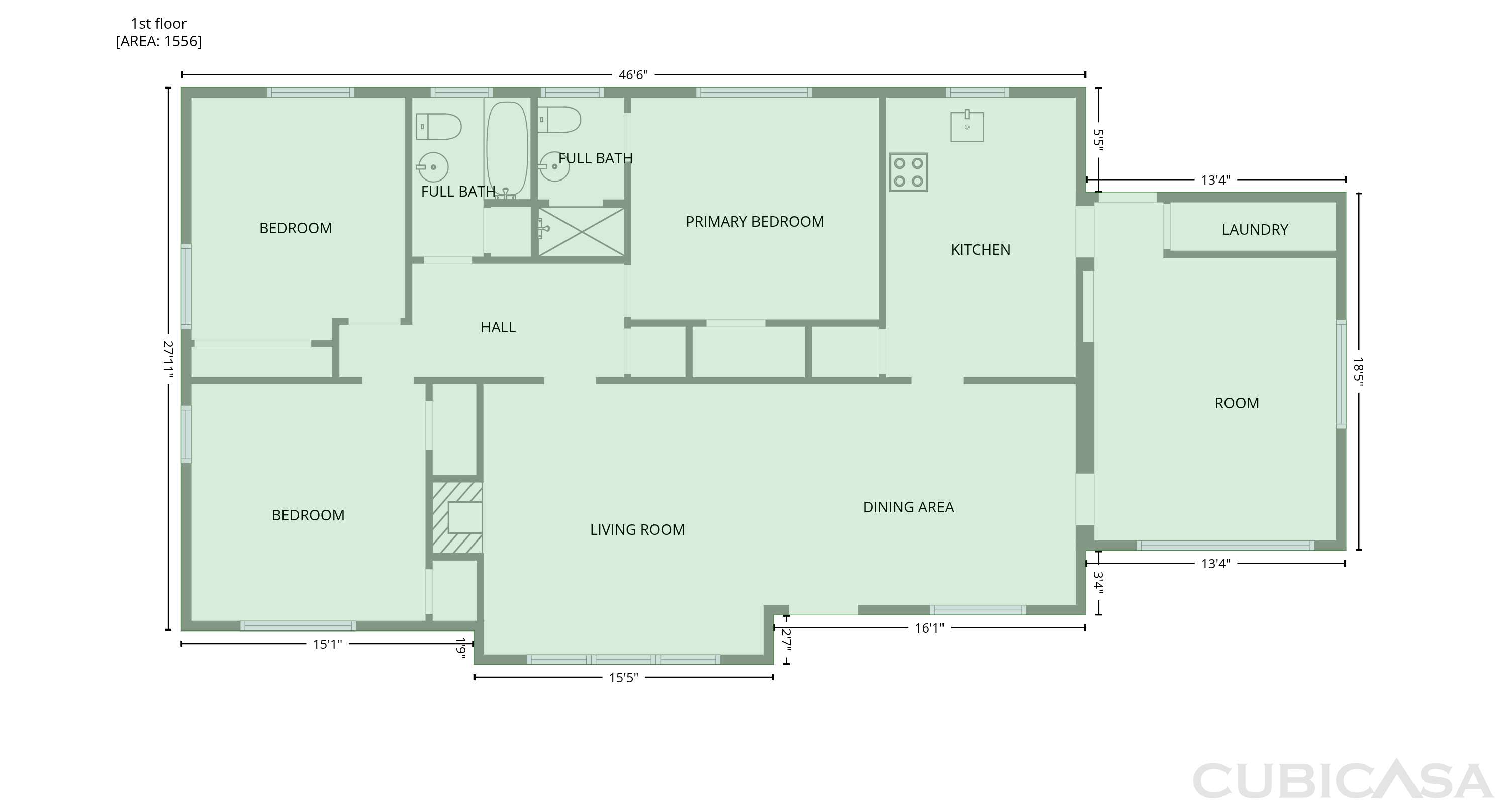 Main Floor of 1101 Skyline Dr, Griffin, GA