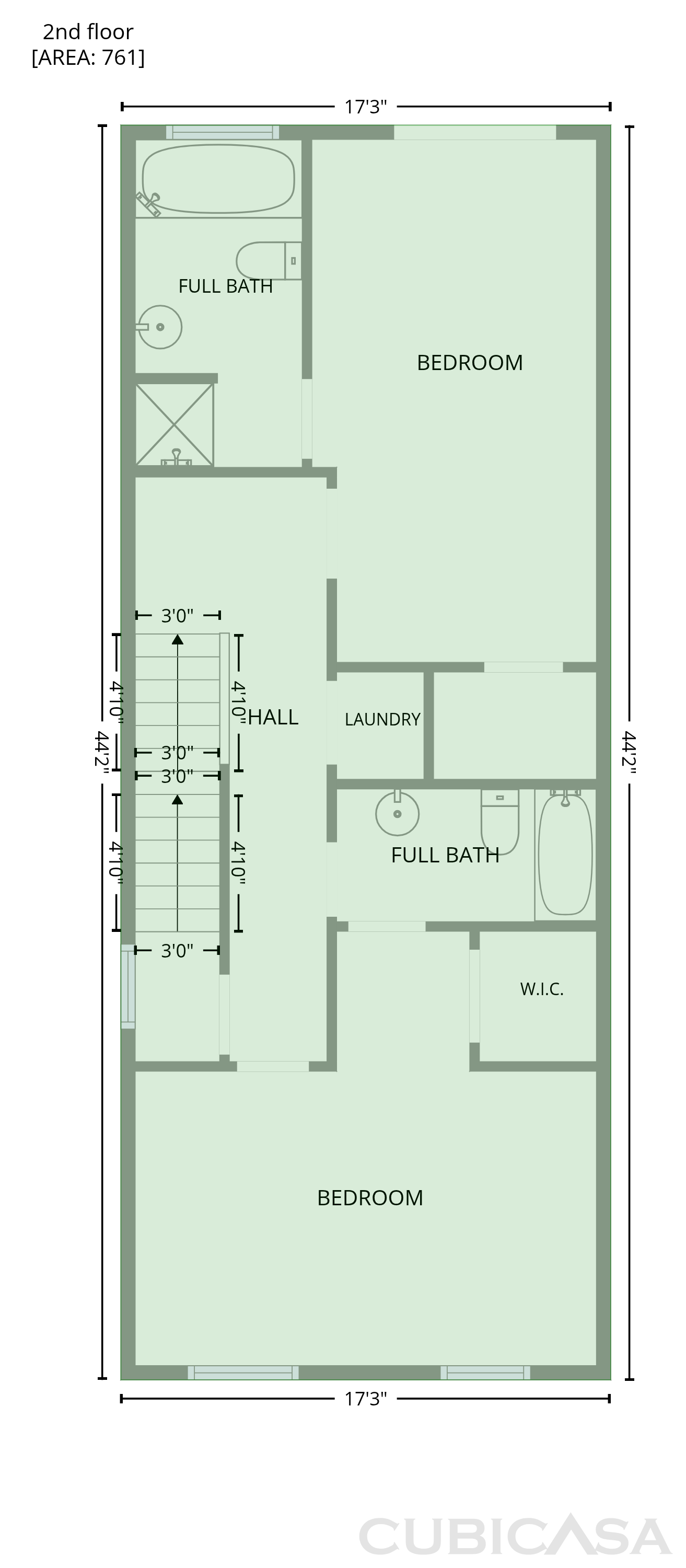 Second Floor of 4933 Lake Palmetto Ln, North Charleston, SC