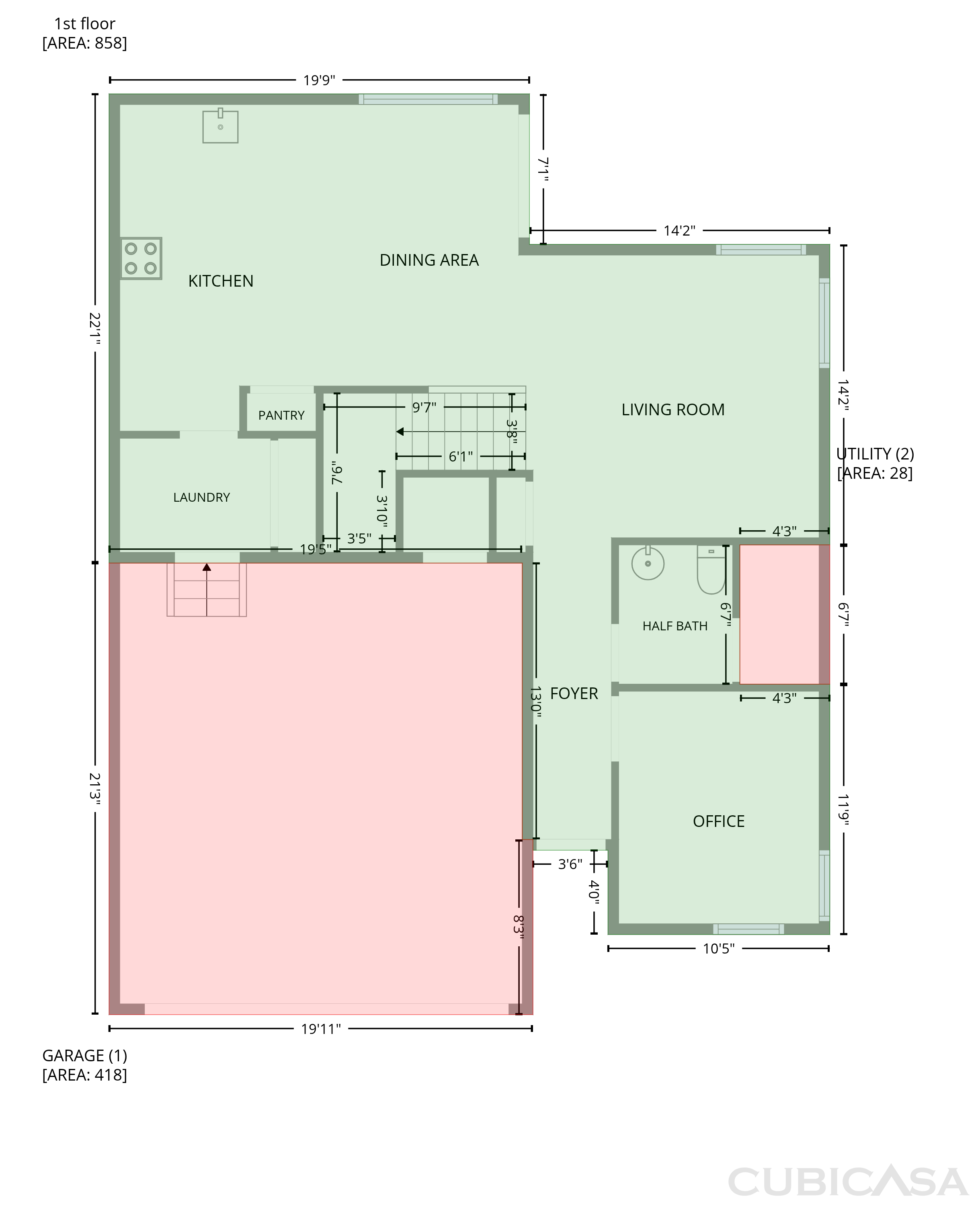 Main Floor of 7907 Florado St, Denver, CO