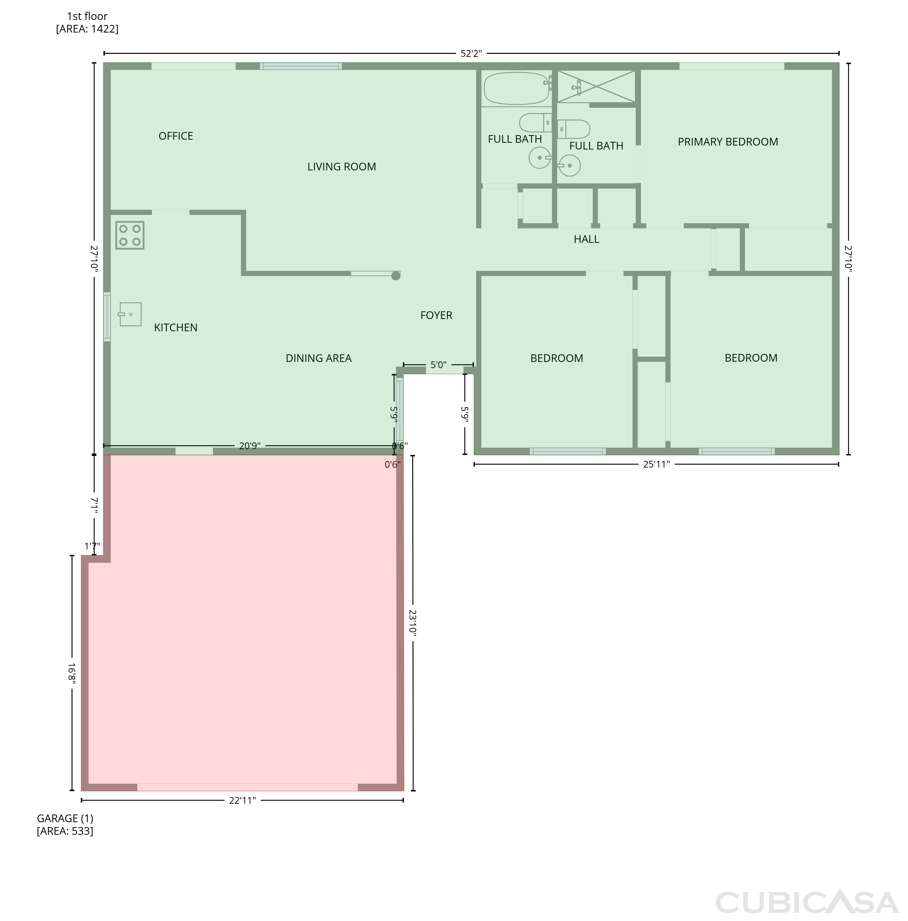 Main Floor of 2785 Bonita Dr, Highland, CA