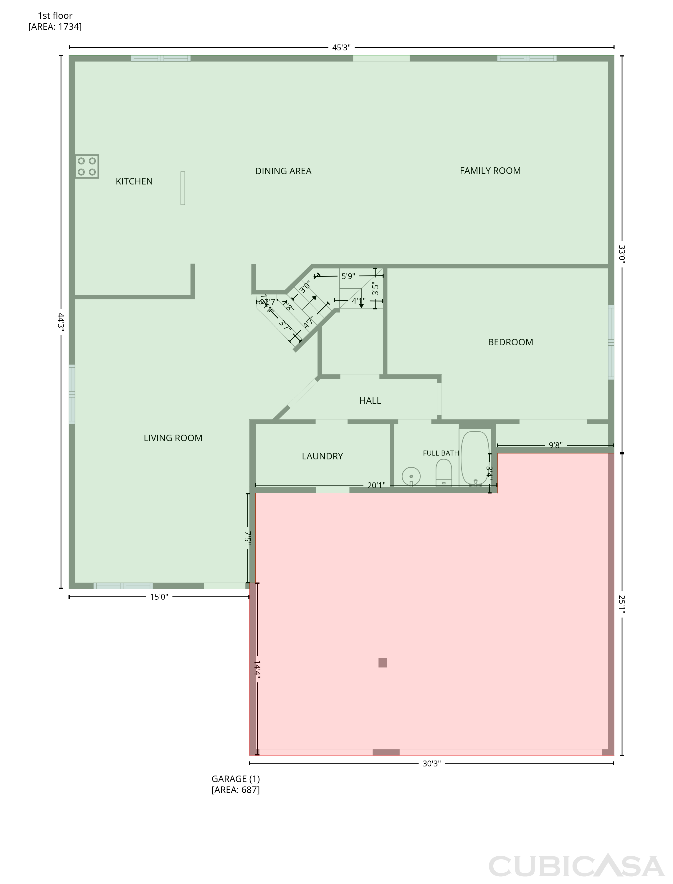 Main Floor of 35881 W Catalan St, Maricopa, AZ
