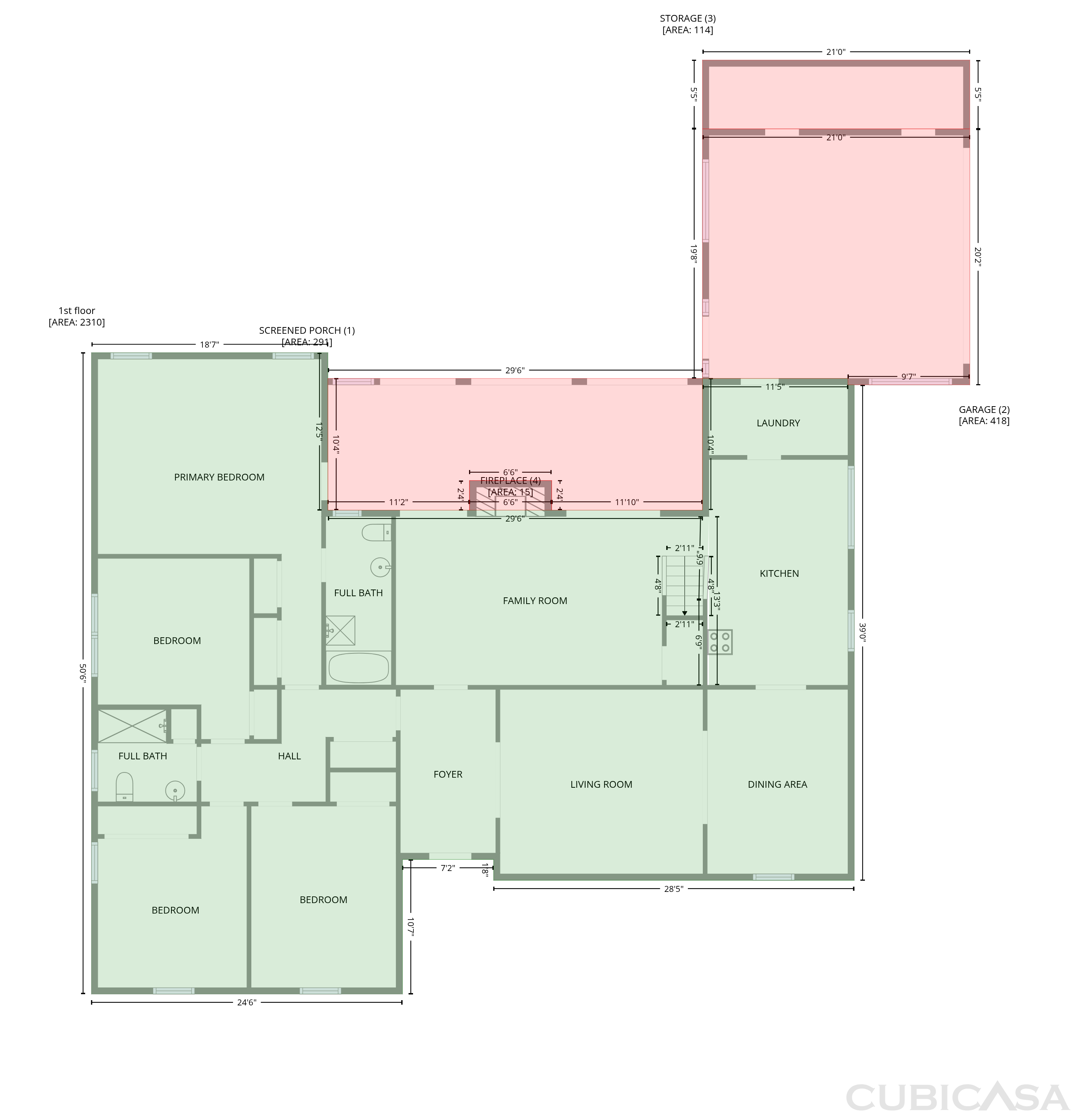 Main Floor of 2415 Kirby Rd, Memphis, TN