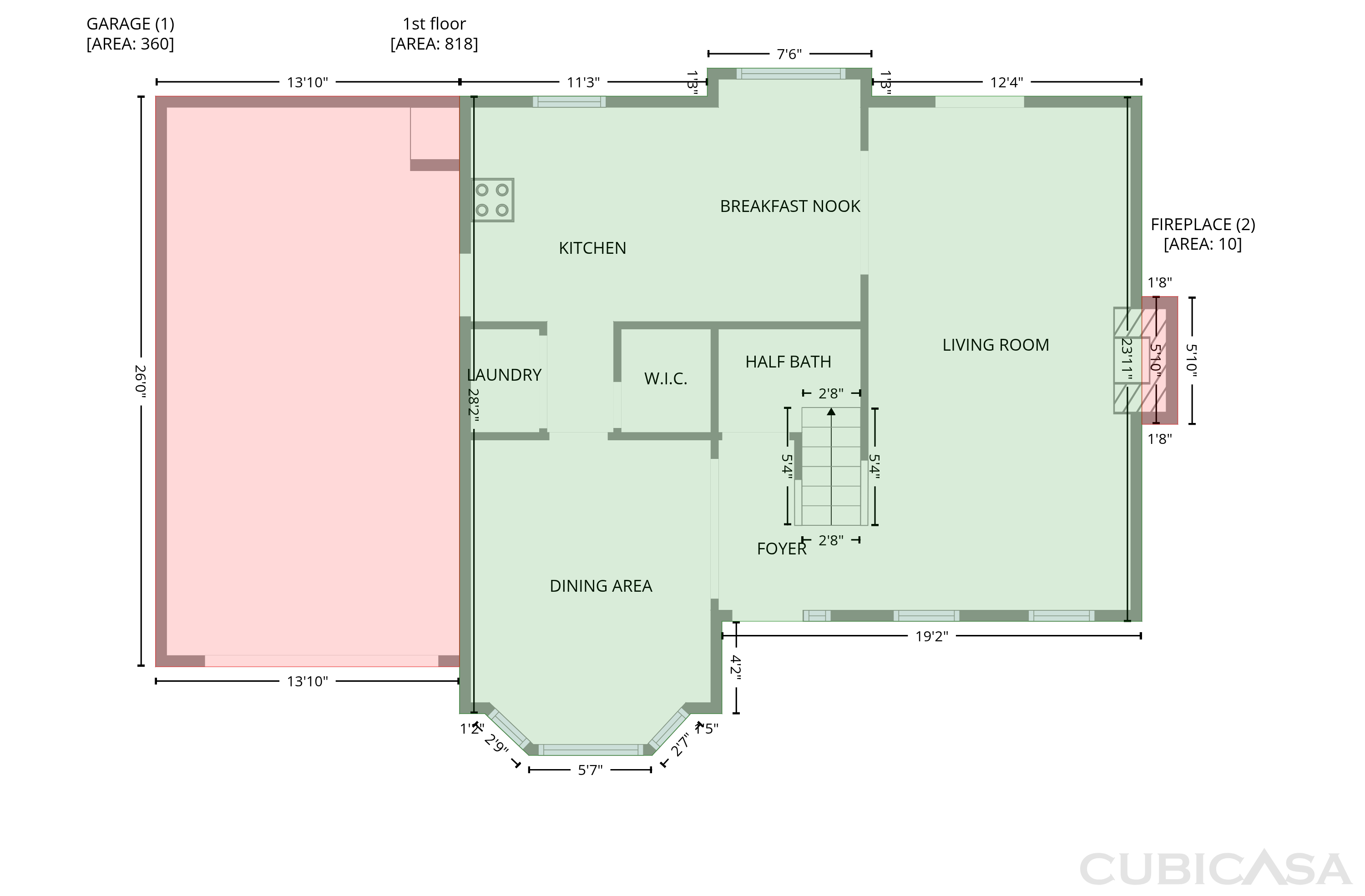Main Floor of 135 Brookgreen Ct, Kernersville, NC