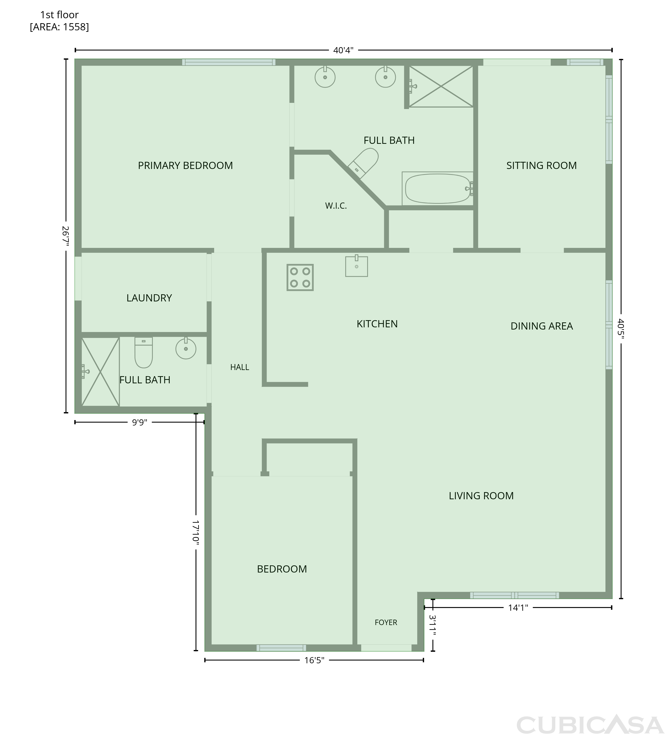 Main Floor of 237 N Glen Rd, Maynardville, TN
