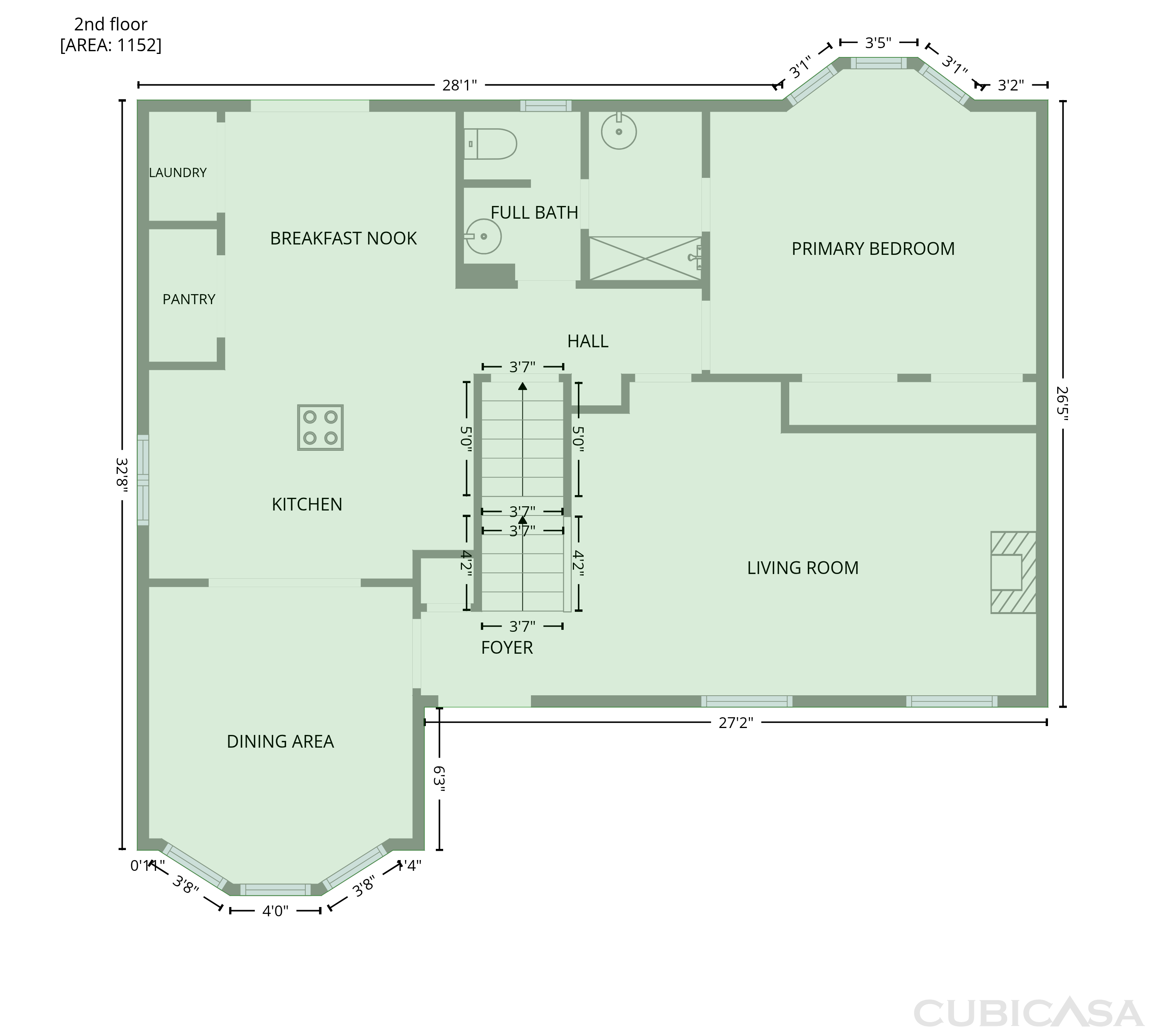 Second Floor of 608 Beechtree Ct, Burns, TN