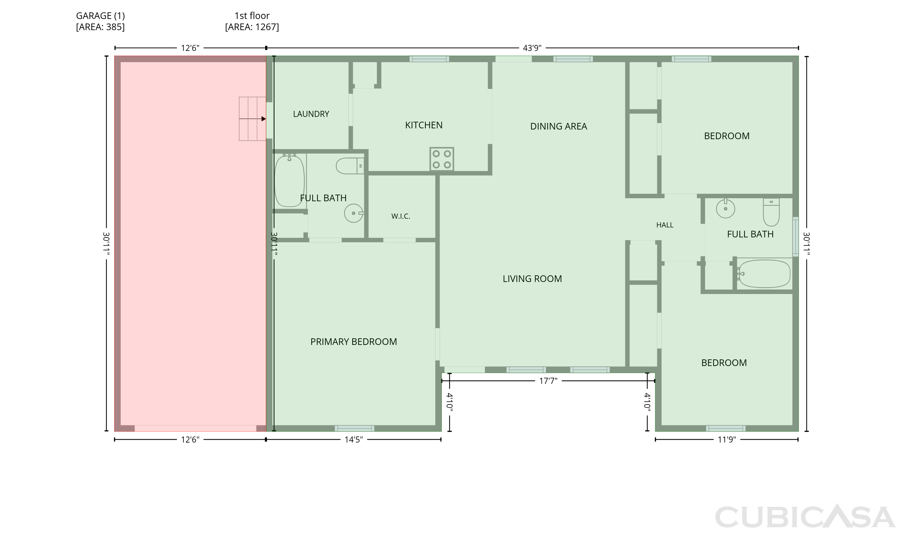 Main Floor of 326 Gallop Ln, Springfield, TN