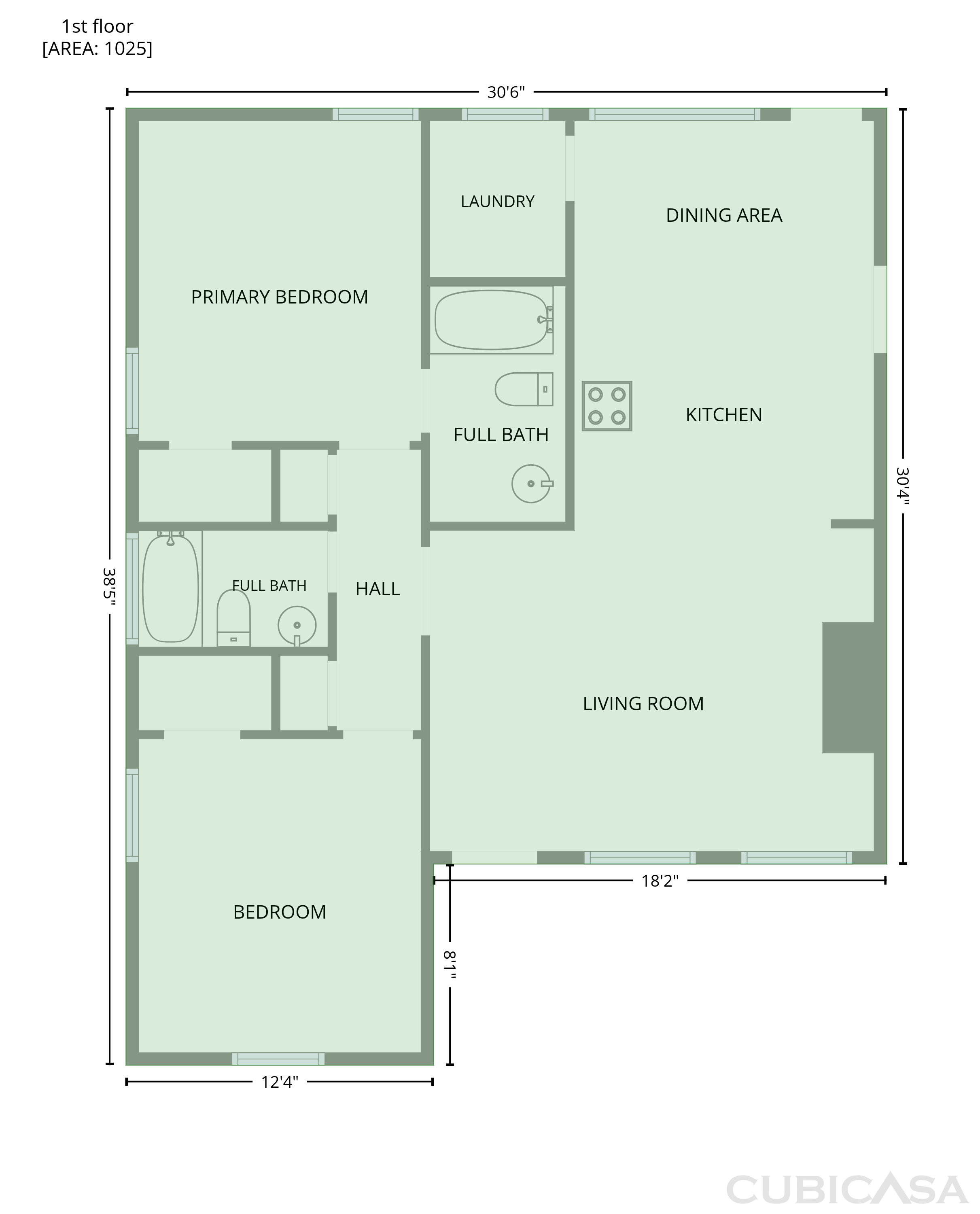 Main Floor of 604 Stewart Ct, Statesville, NC