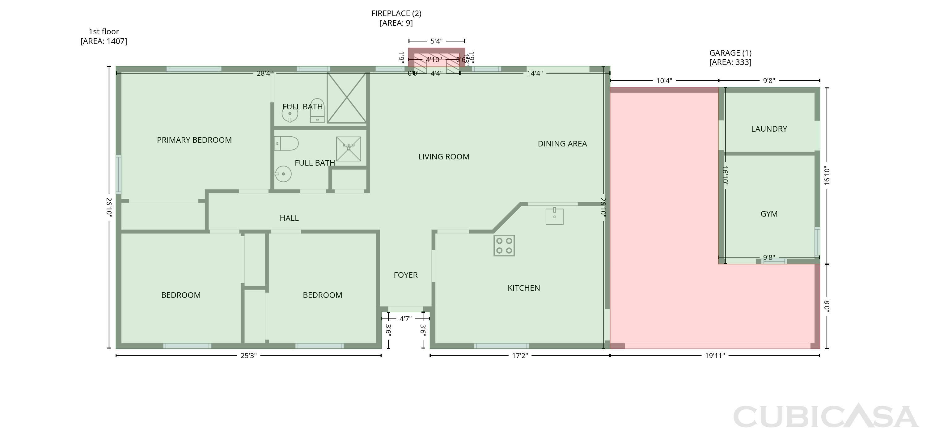 Main Floor of 1770 NE 37th St, Ocala, FL