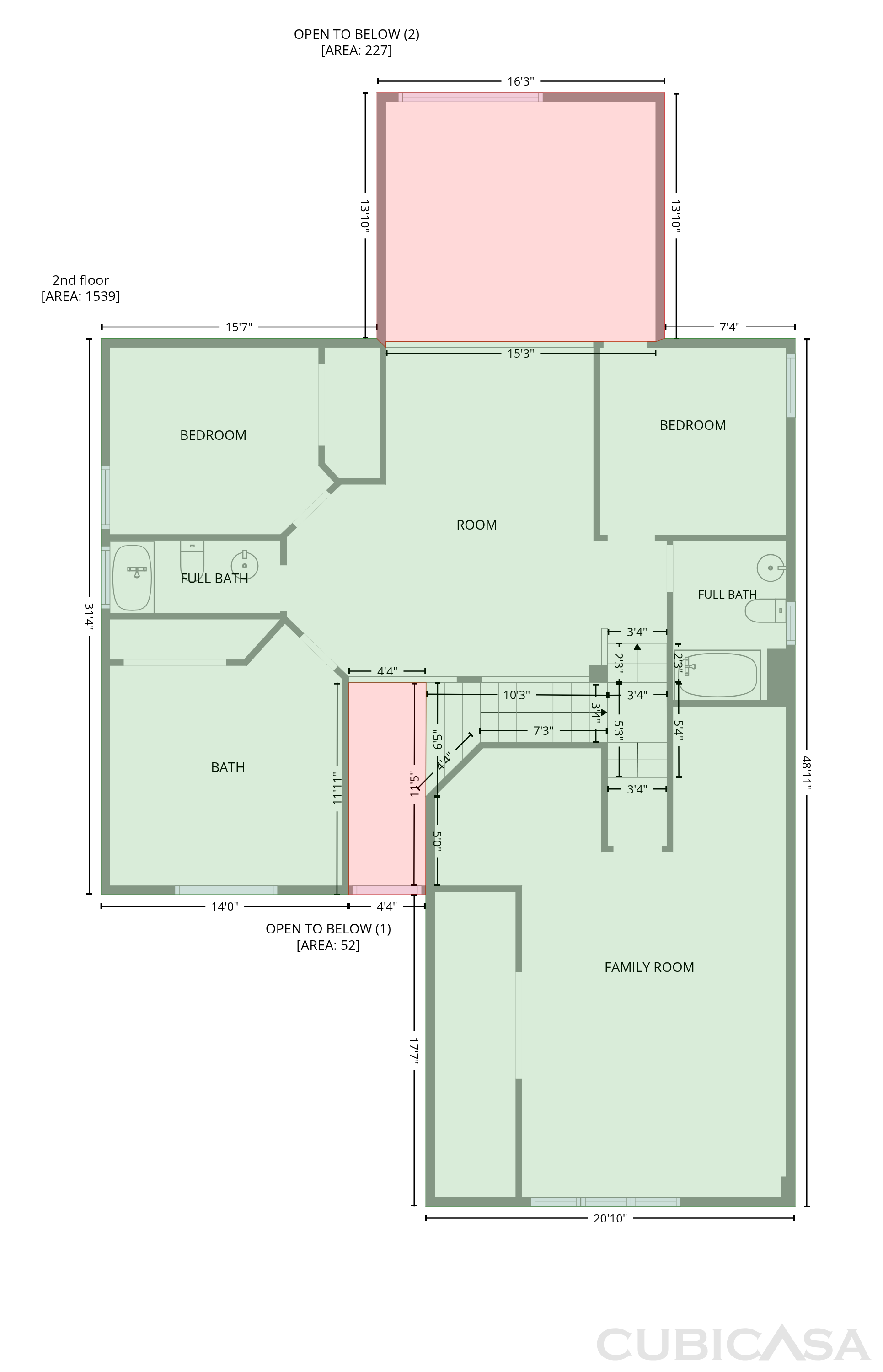 Second Floor of 717 Silver Fox, Cibolo, TX