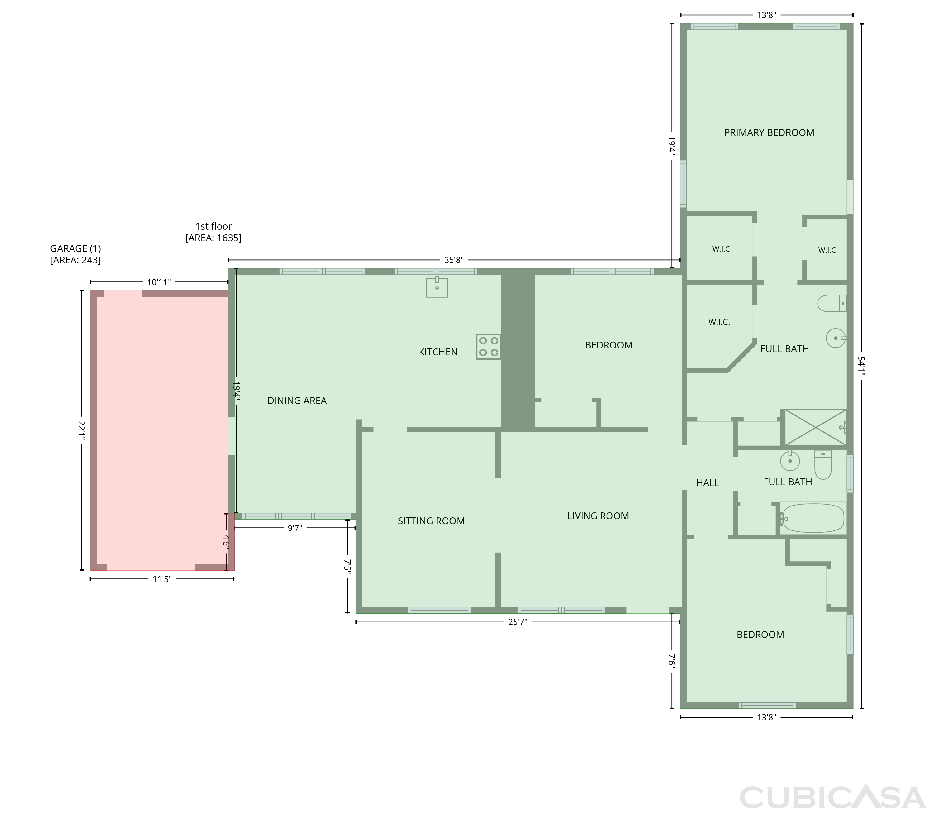 Main Floor of 1305 W Spencer St, Plant City, FL