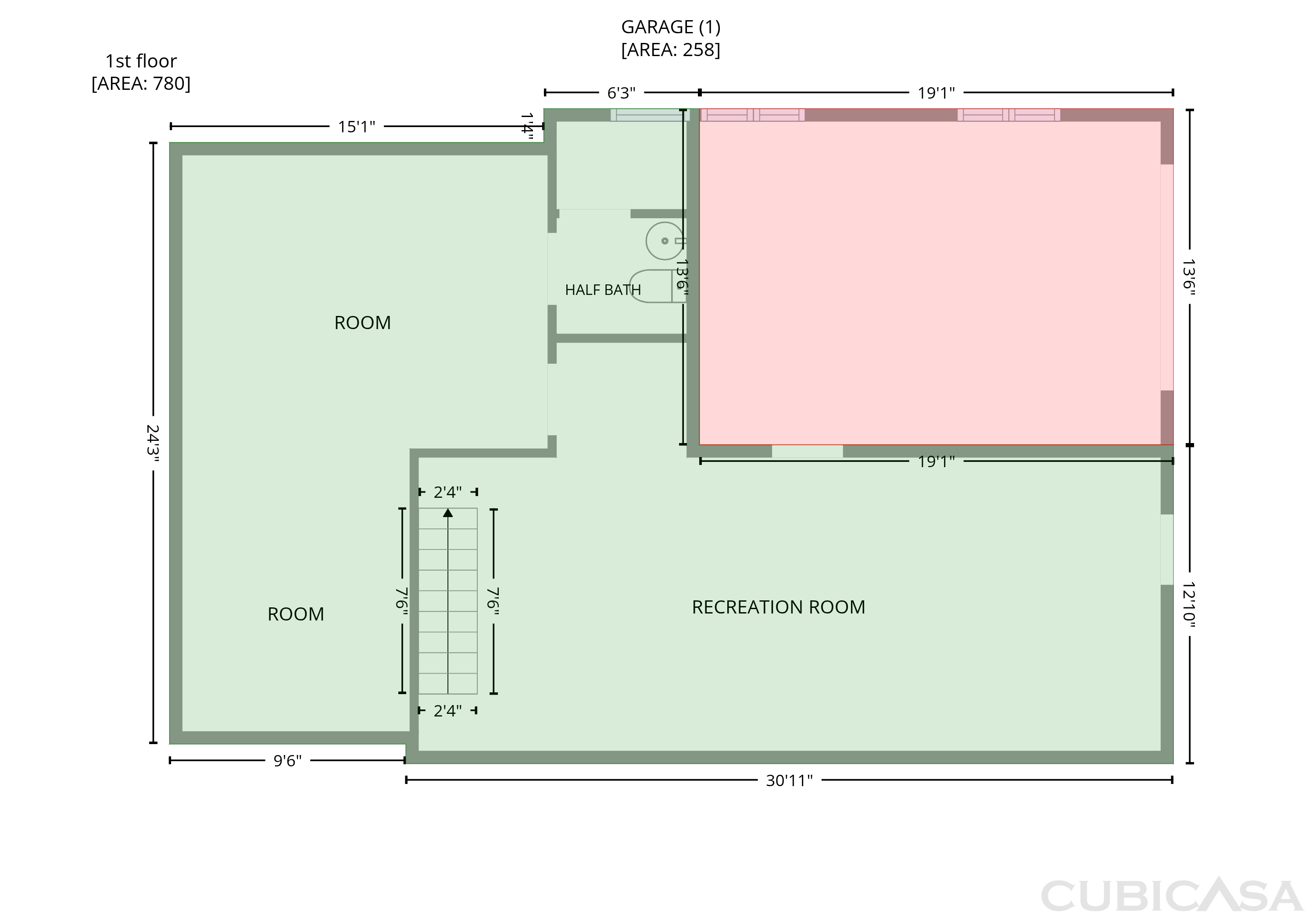 Main Floor of 410 Pekoe Ave, Durham, NC