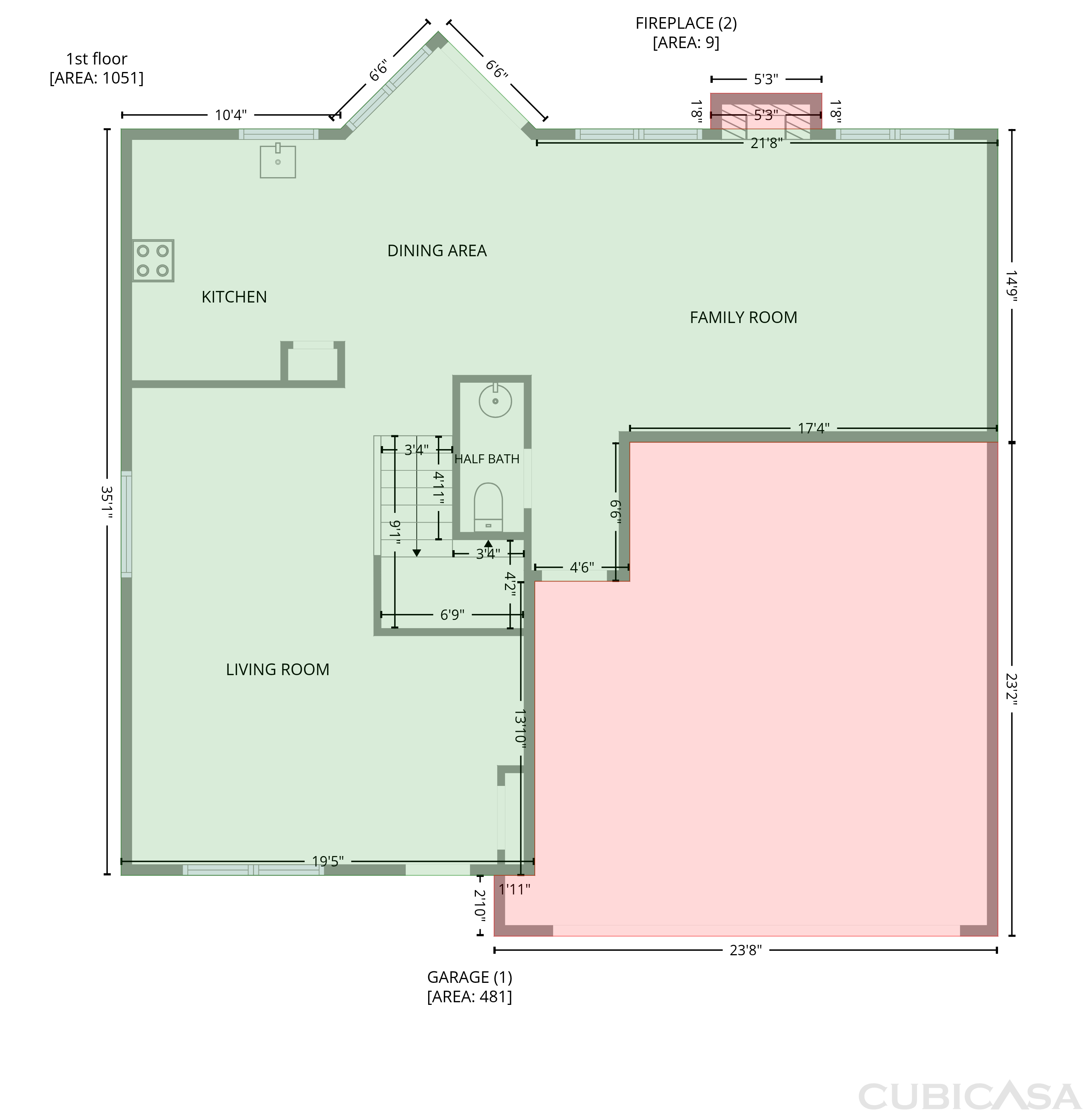 Main Floor of 3978 Shasta Cir, Clover, SC