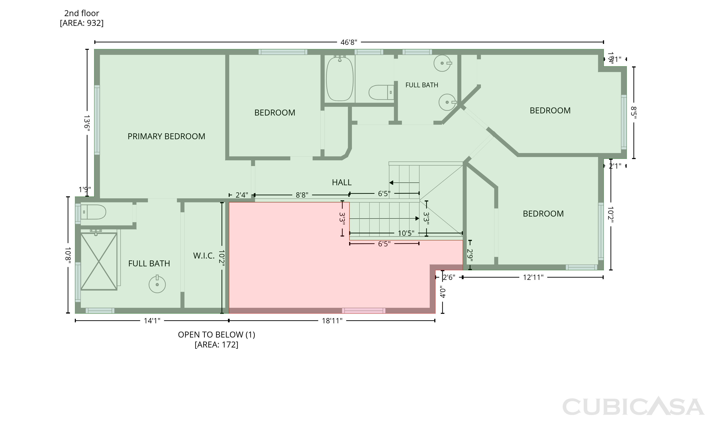 Second Floor of 7504 Holloran Ct, Las Vegas, NV