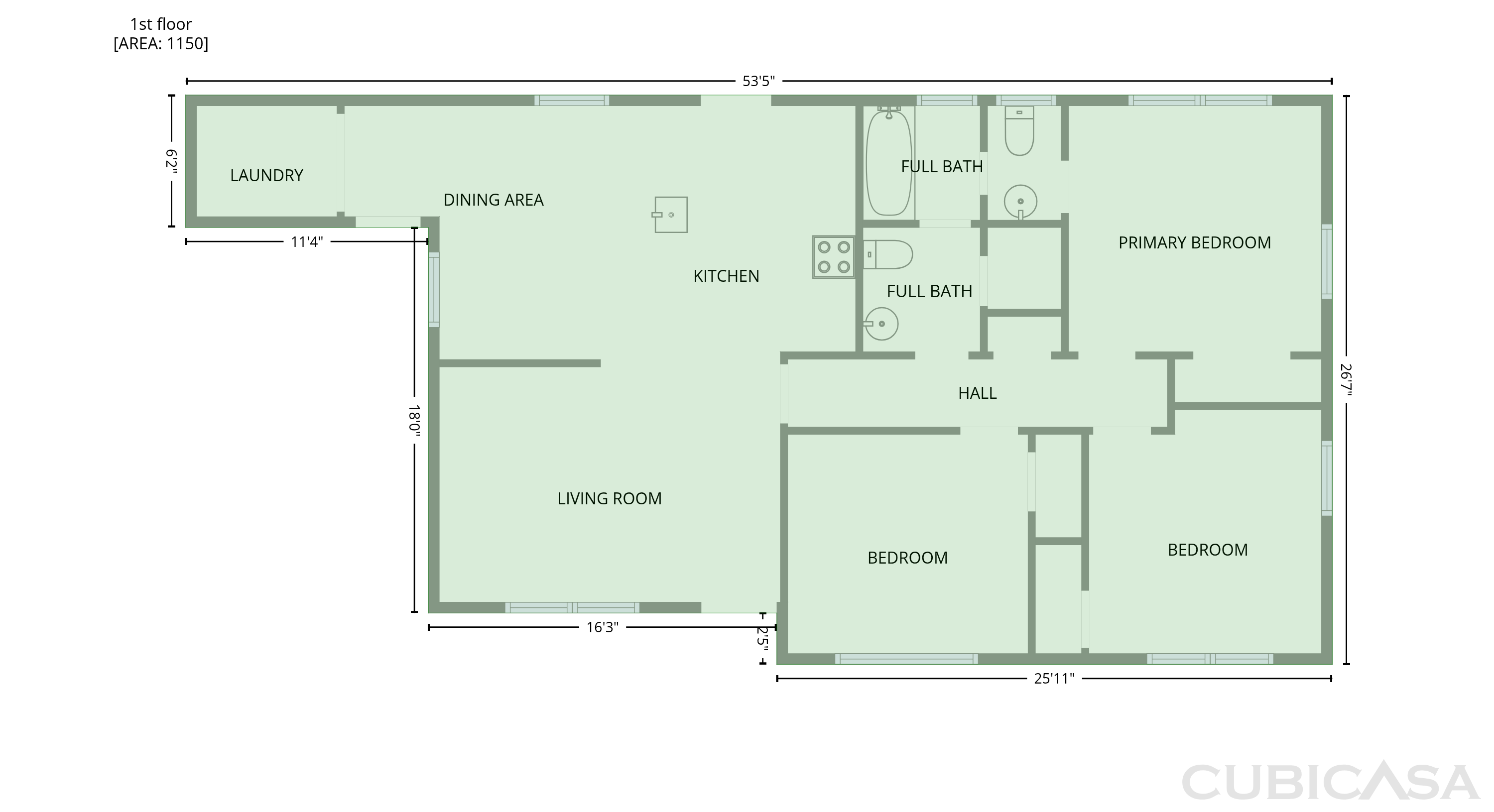 Main Floor of 103 Marty Ln, Dallas, GA