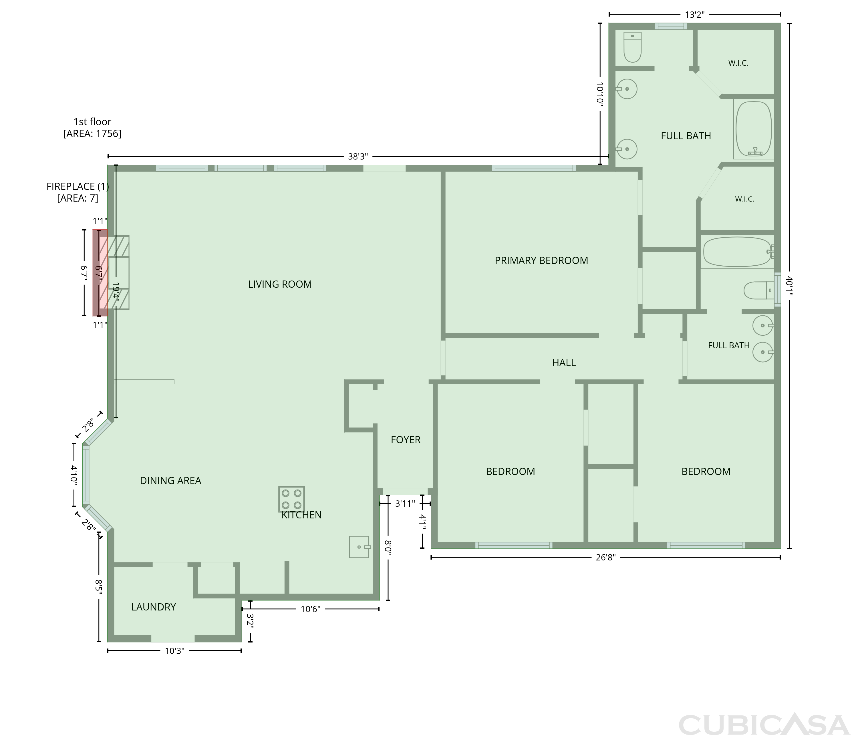 Main Floor of 719 Equinox St, Crosby, TX