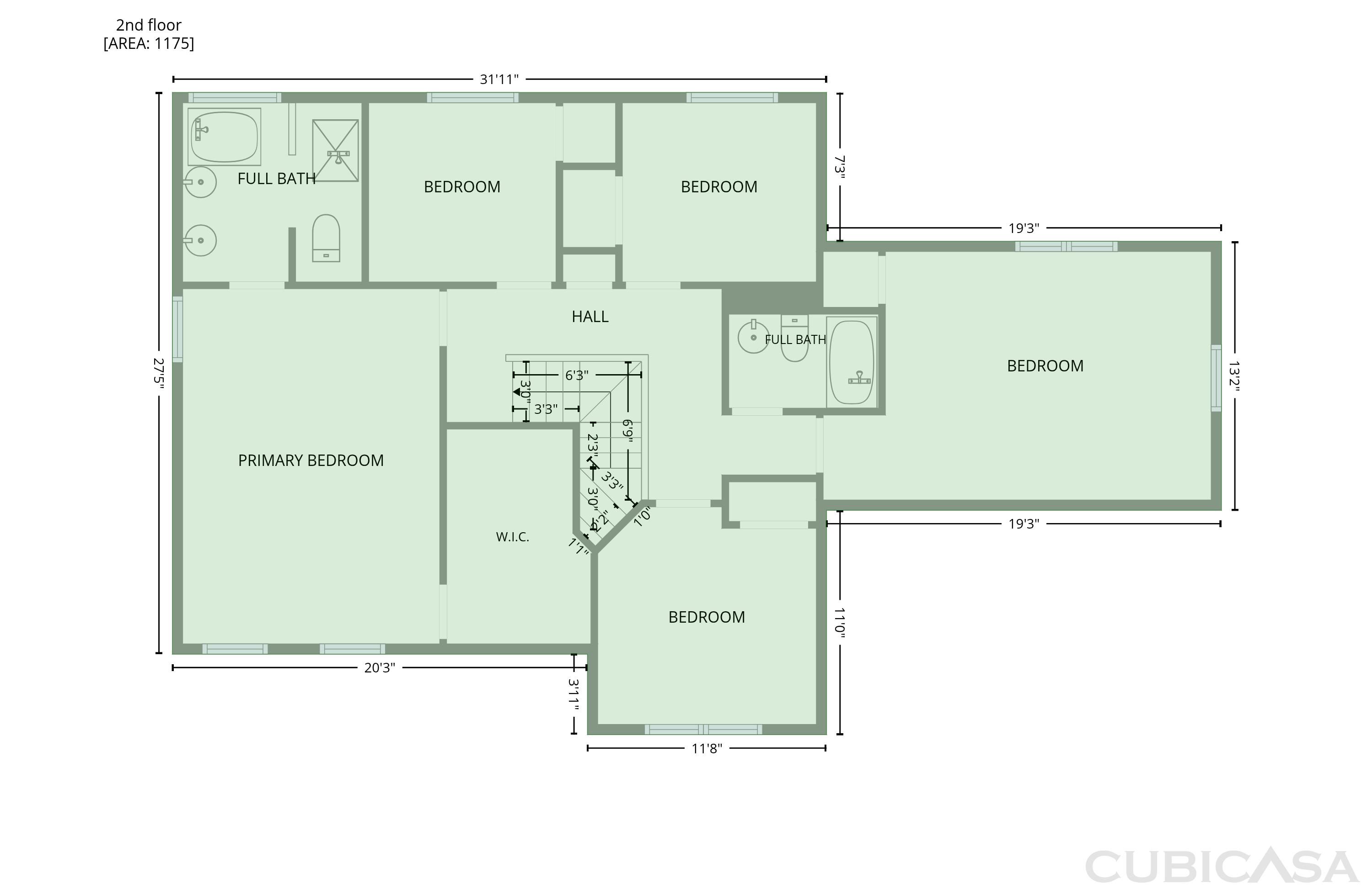 Second Floor of 3737 Winterberry Ct NW, Concord, NC