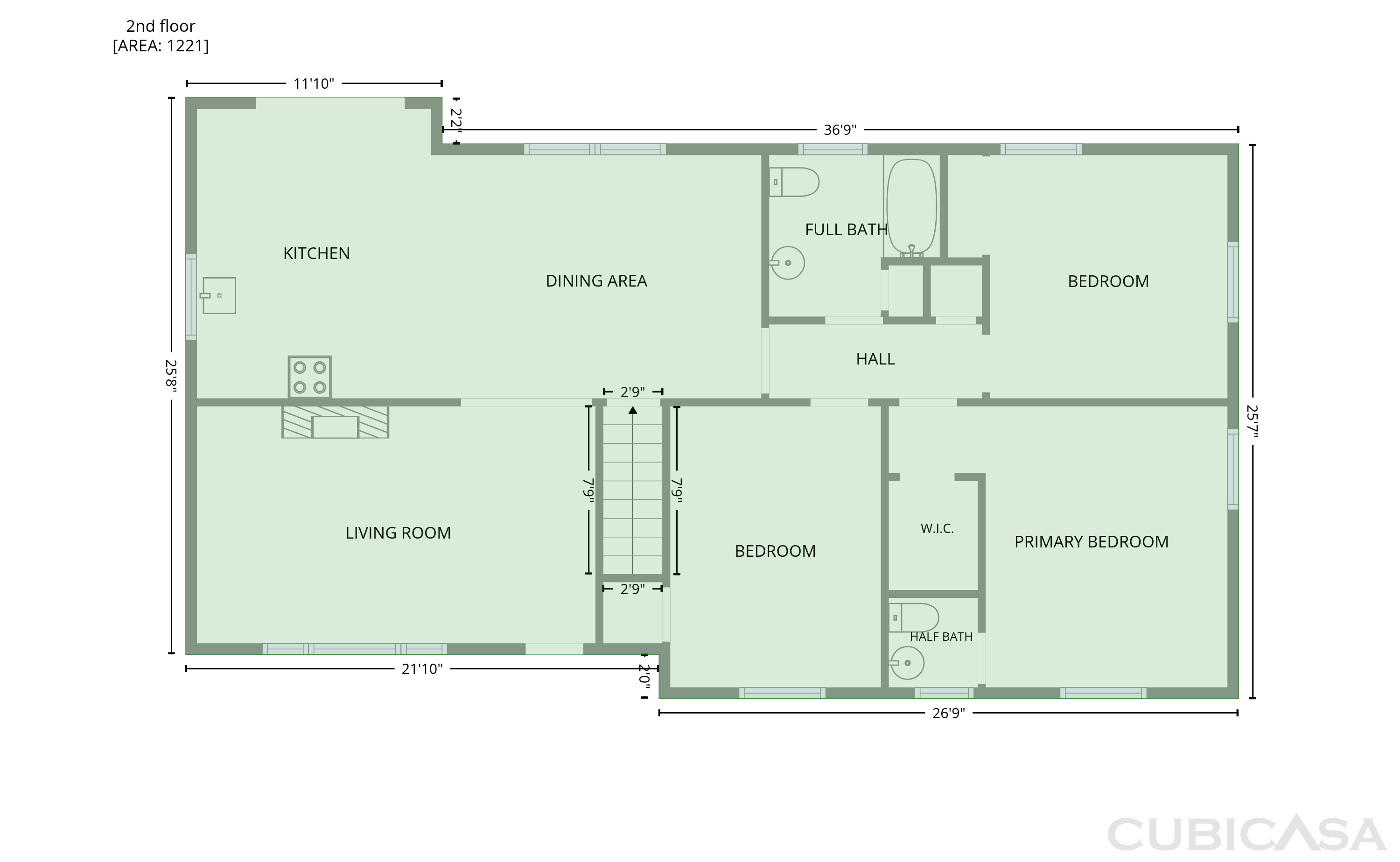 Second Floor of 102 S Valley Rd, Hendersonville, TN