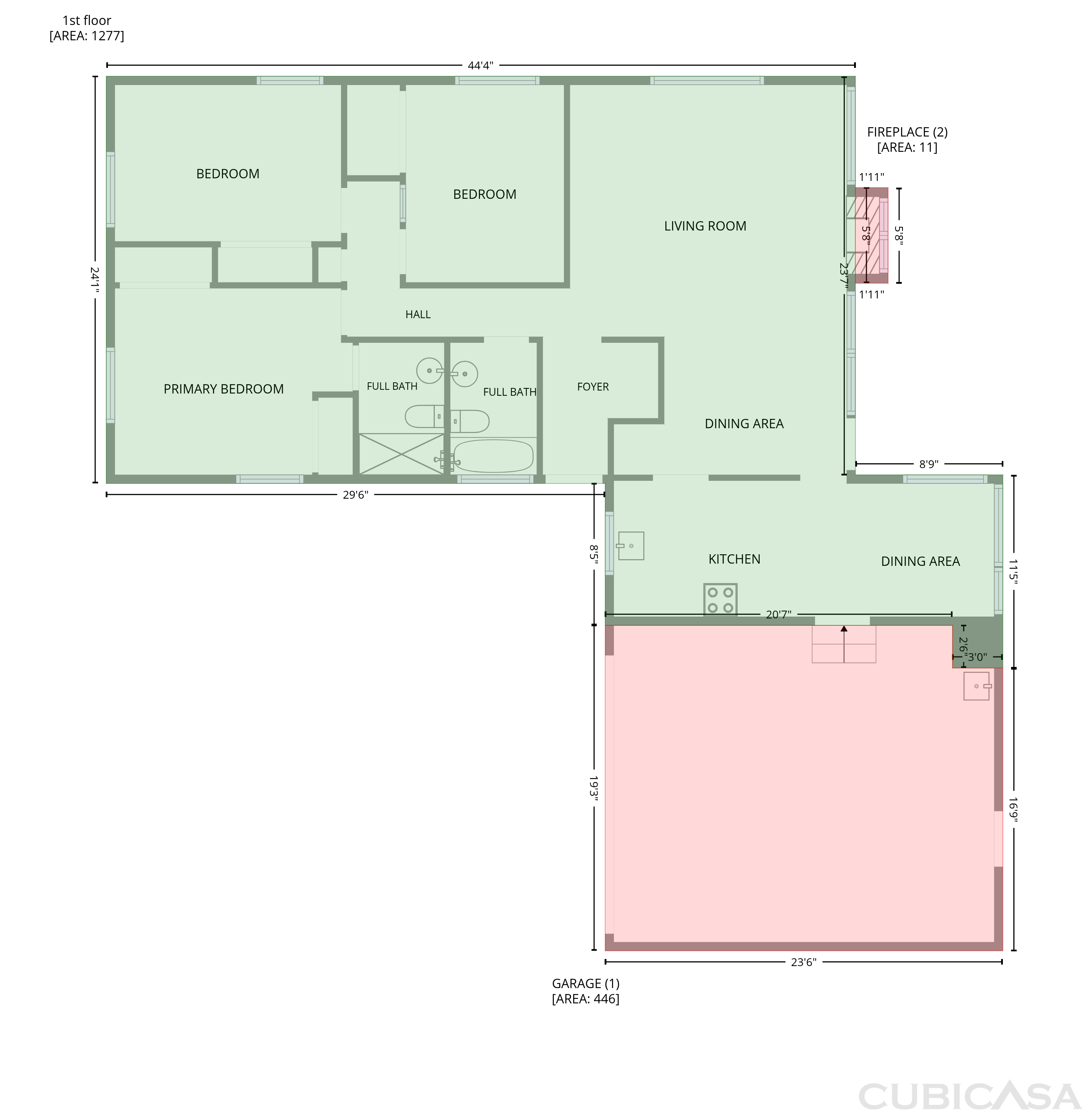 Main Floor of 4224 Boone Ln, Sacramento, CA