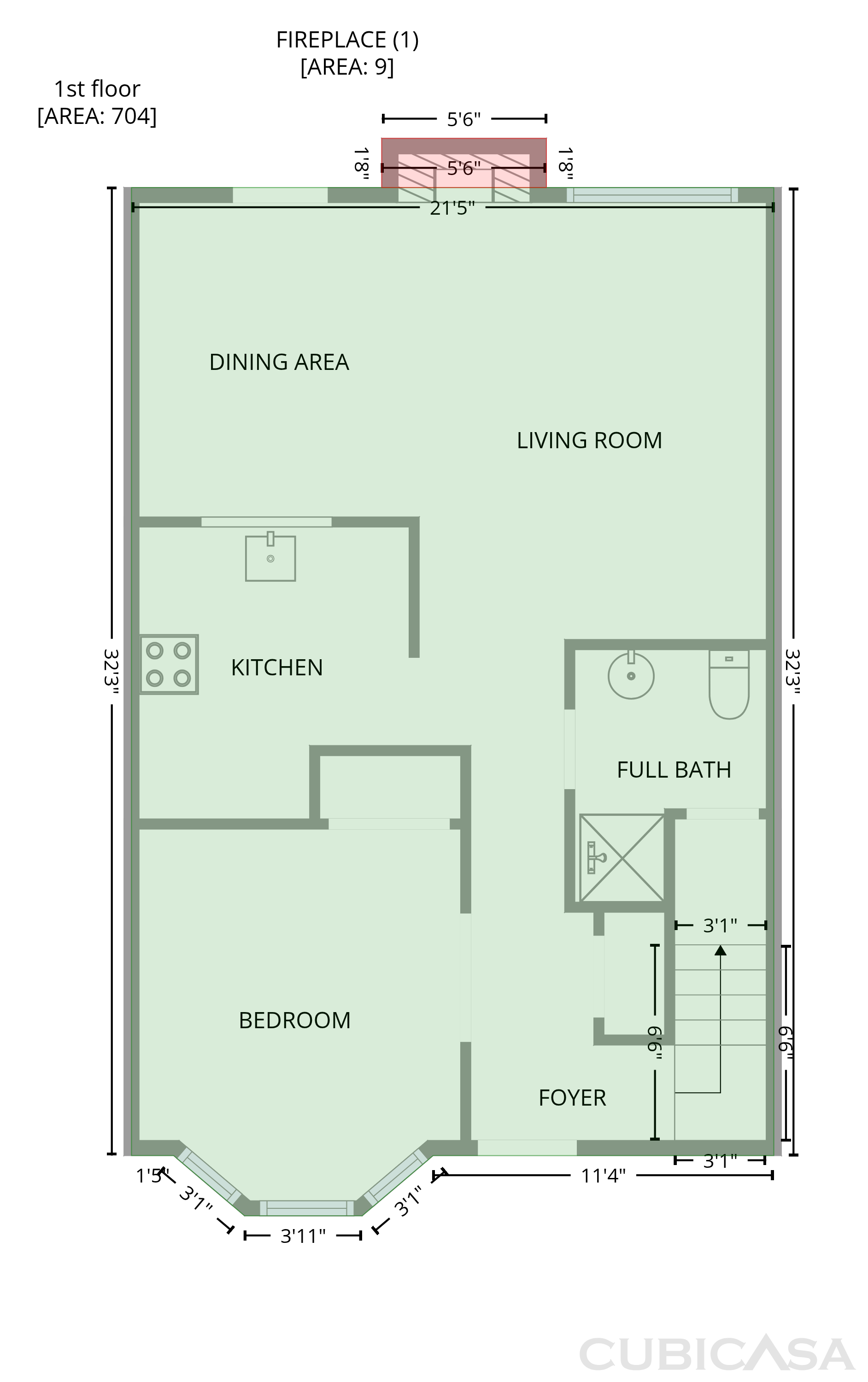 Main Floor of 31 Arcadia Cv, Columbia, SC