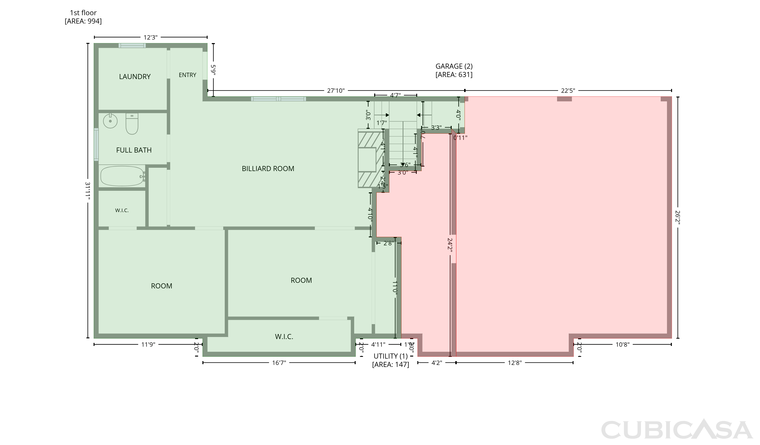 Main Floor of 7850 Beech Forest Rd, Lewisville, NC