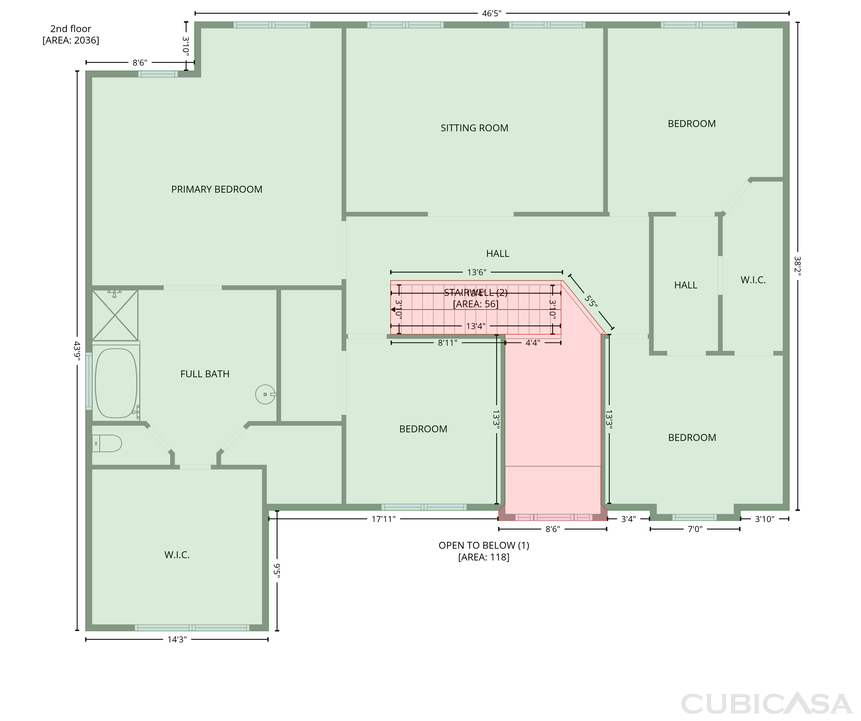 Second Floor of 1481 Azalea Brook Dr, Lawrenceville, GA