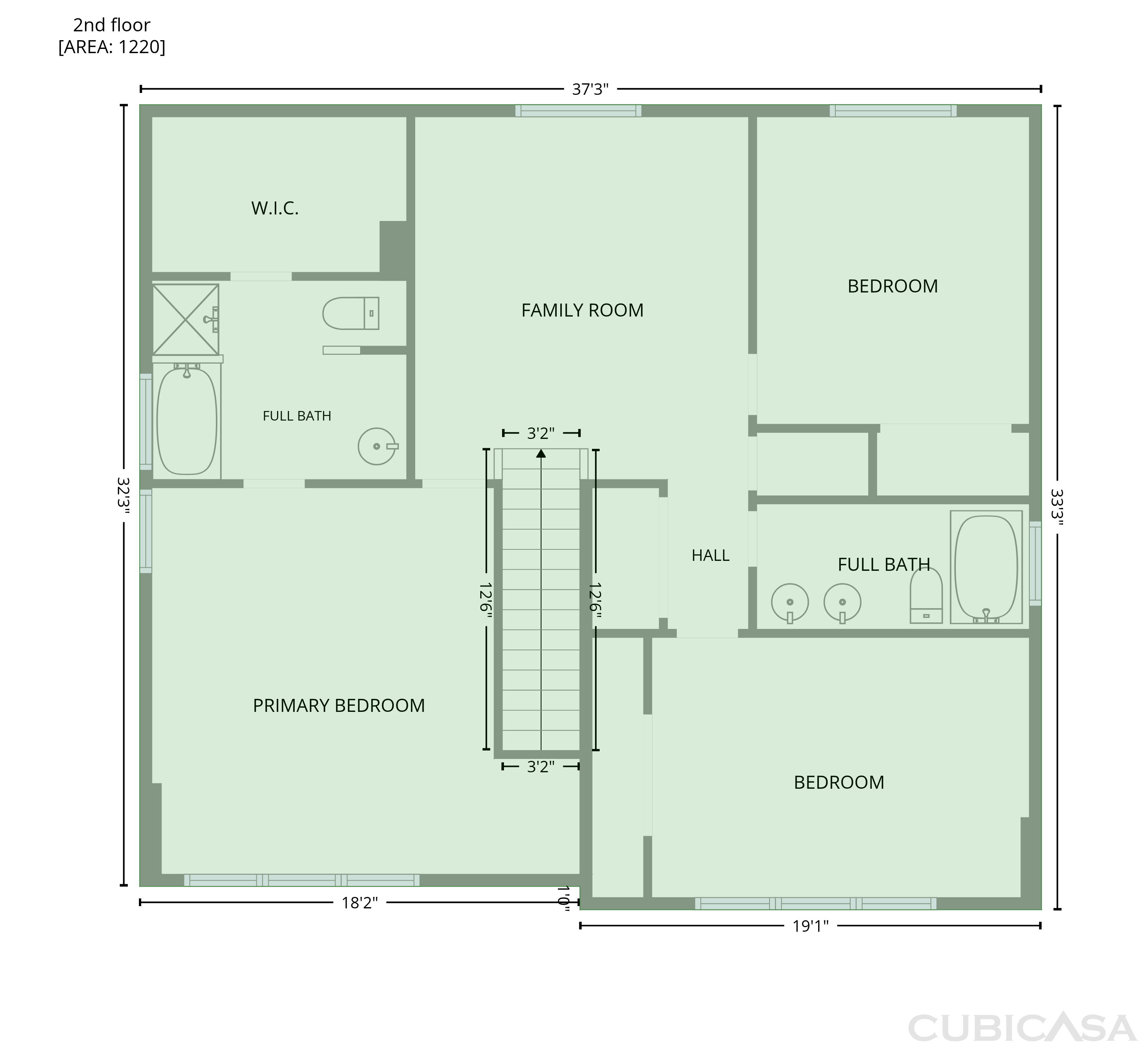 Second Floor of 710 Encanto Dr, Leander, TX