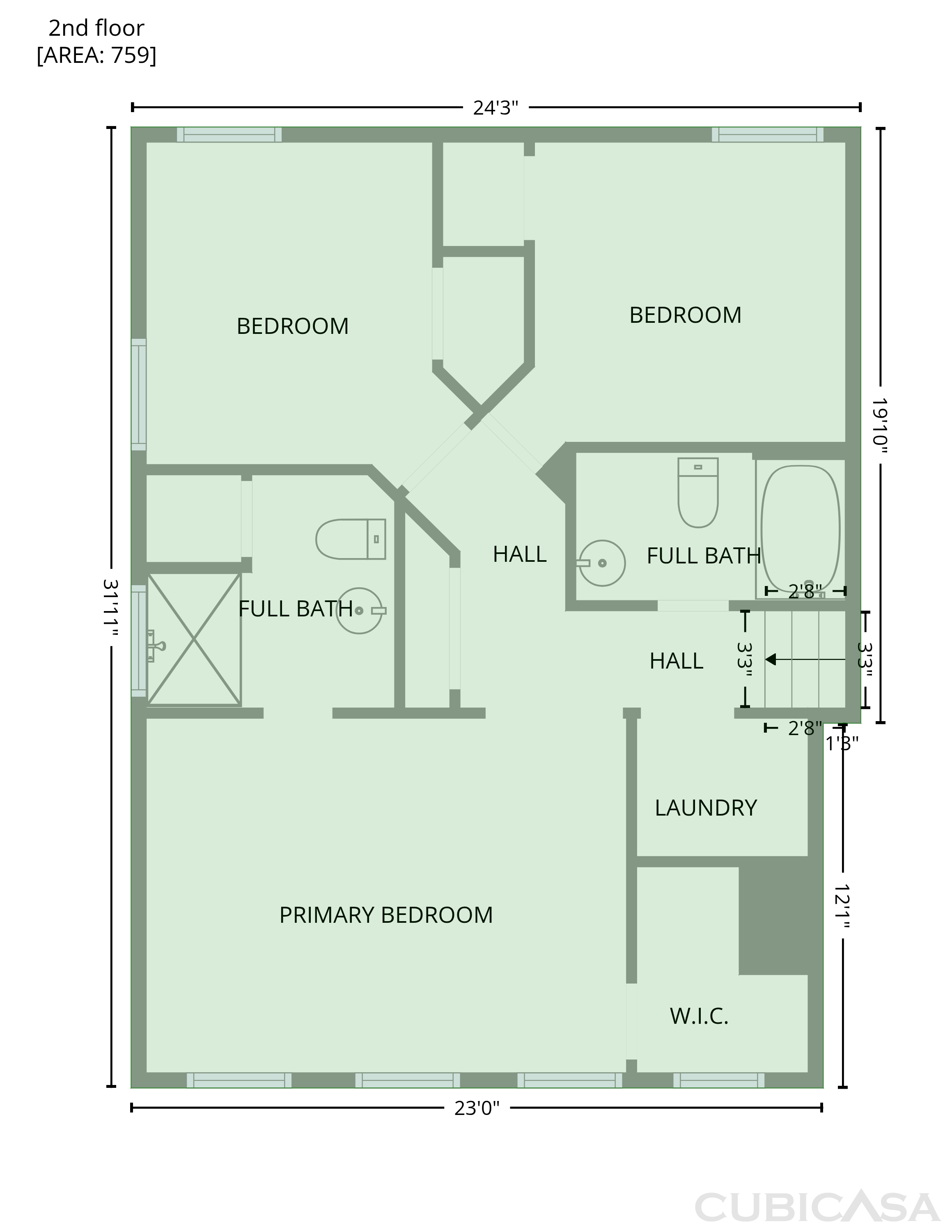 Third Floor of 225 Dinwiddie Way, Kearneysville, WV