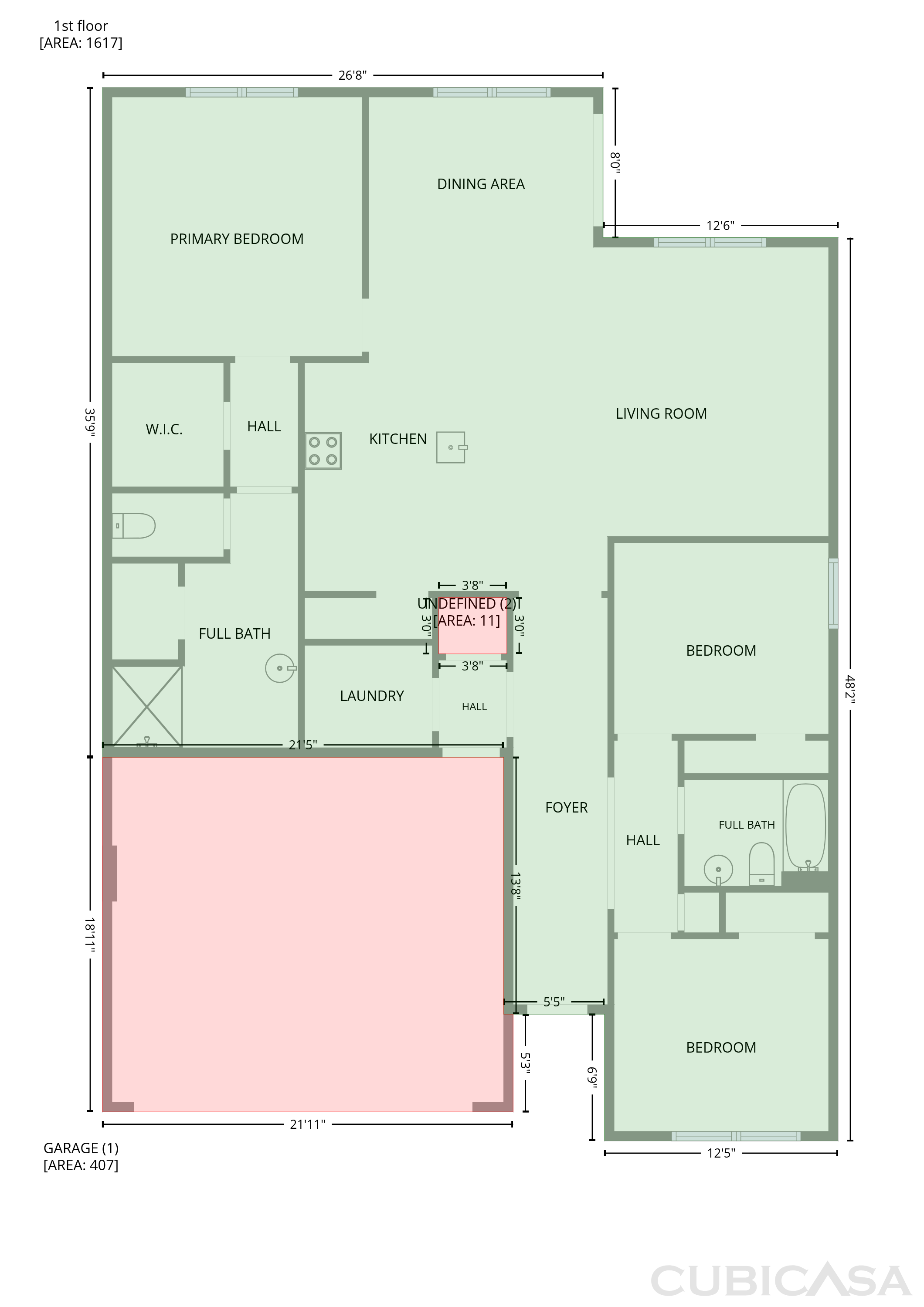 Main Floor of 4273 NE 29th Pl, Ocala, FL