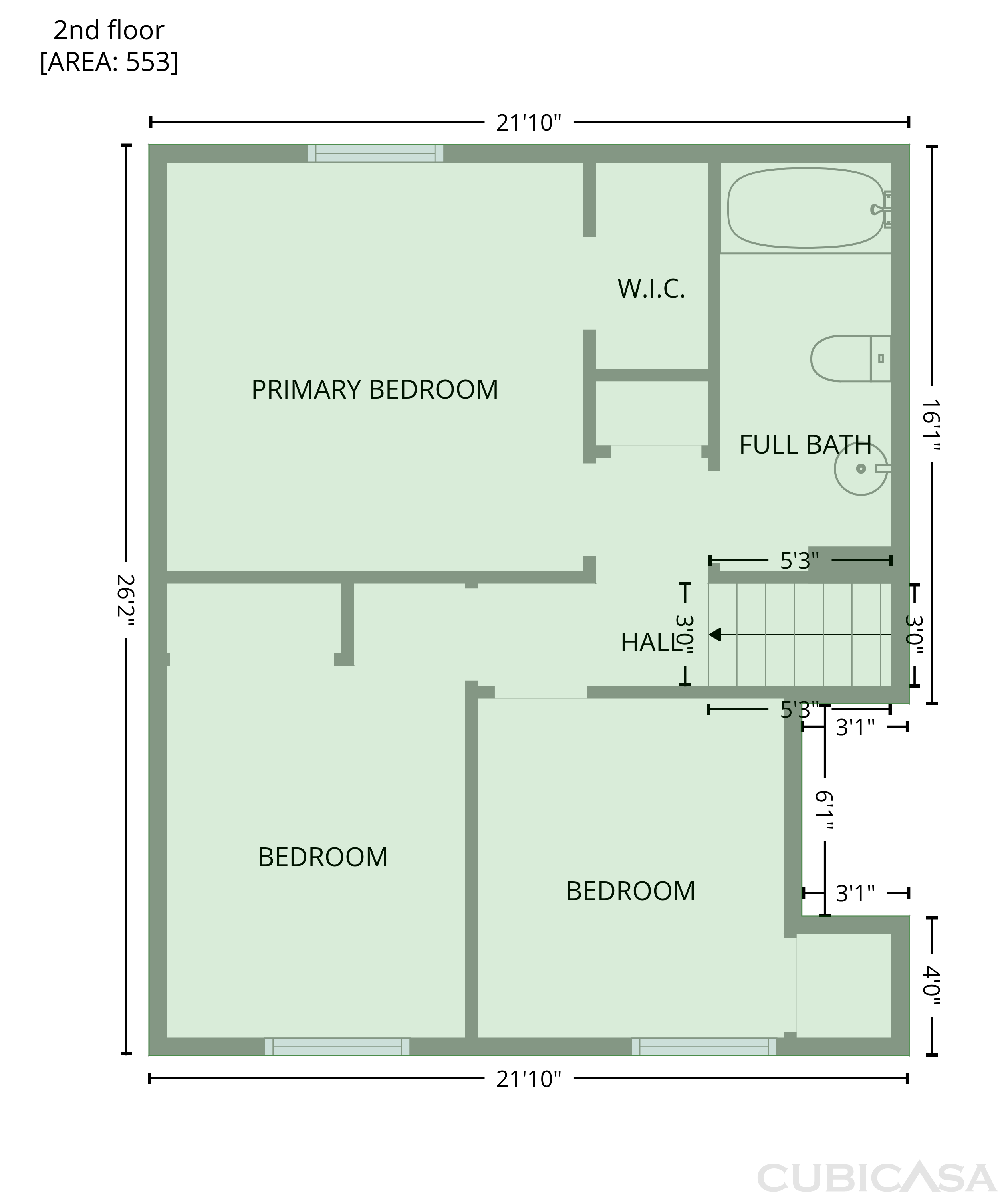 Third Floor of 10153 Ashton St, Pinckney, MI