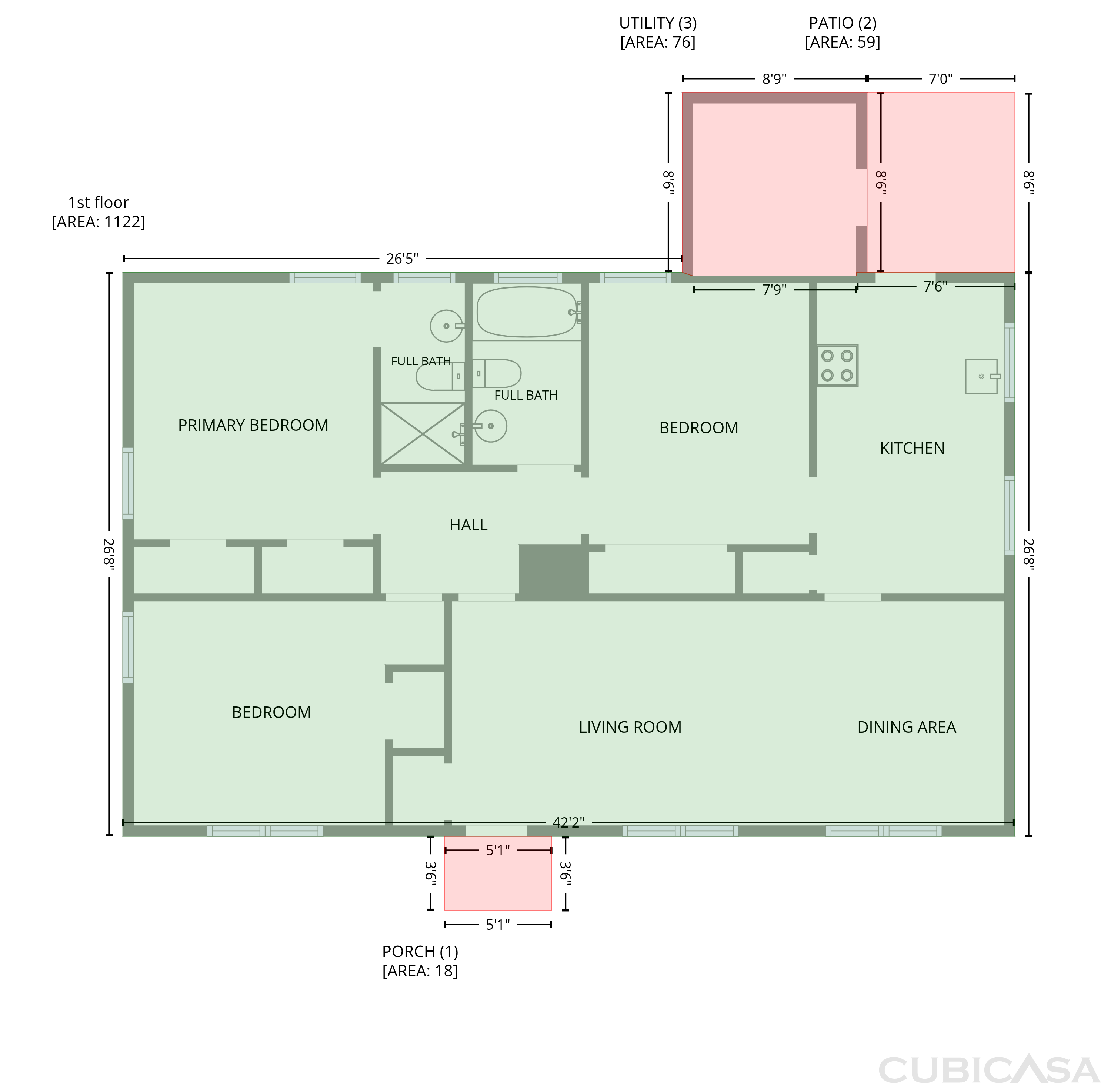 Main Floor of 3327 Loch Haven Rd, Montgomery, AL