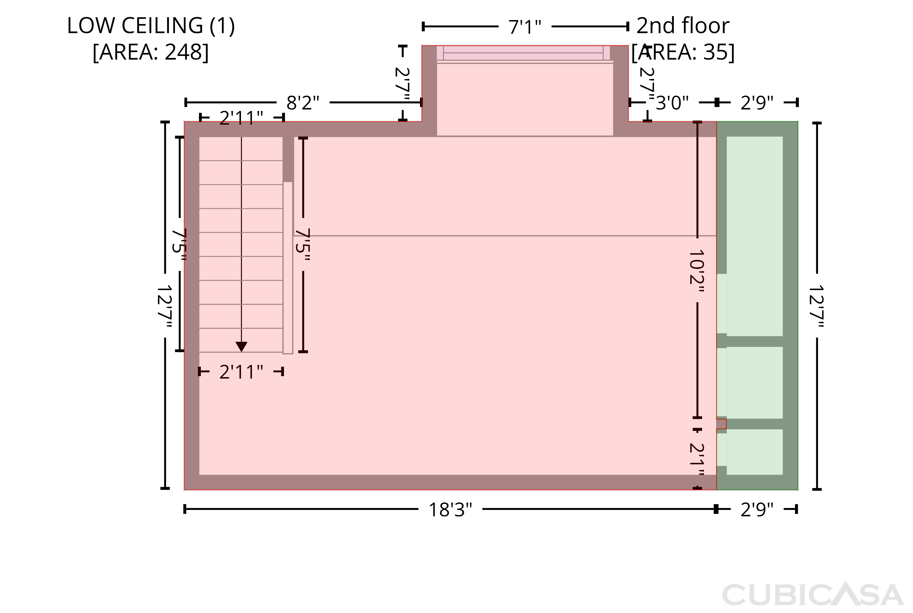 Second Floor of 6150 Parkoaks Dr, Citrus Heights, CA