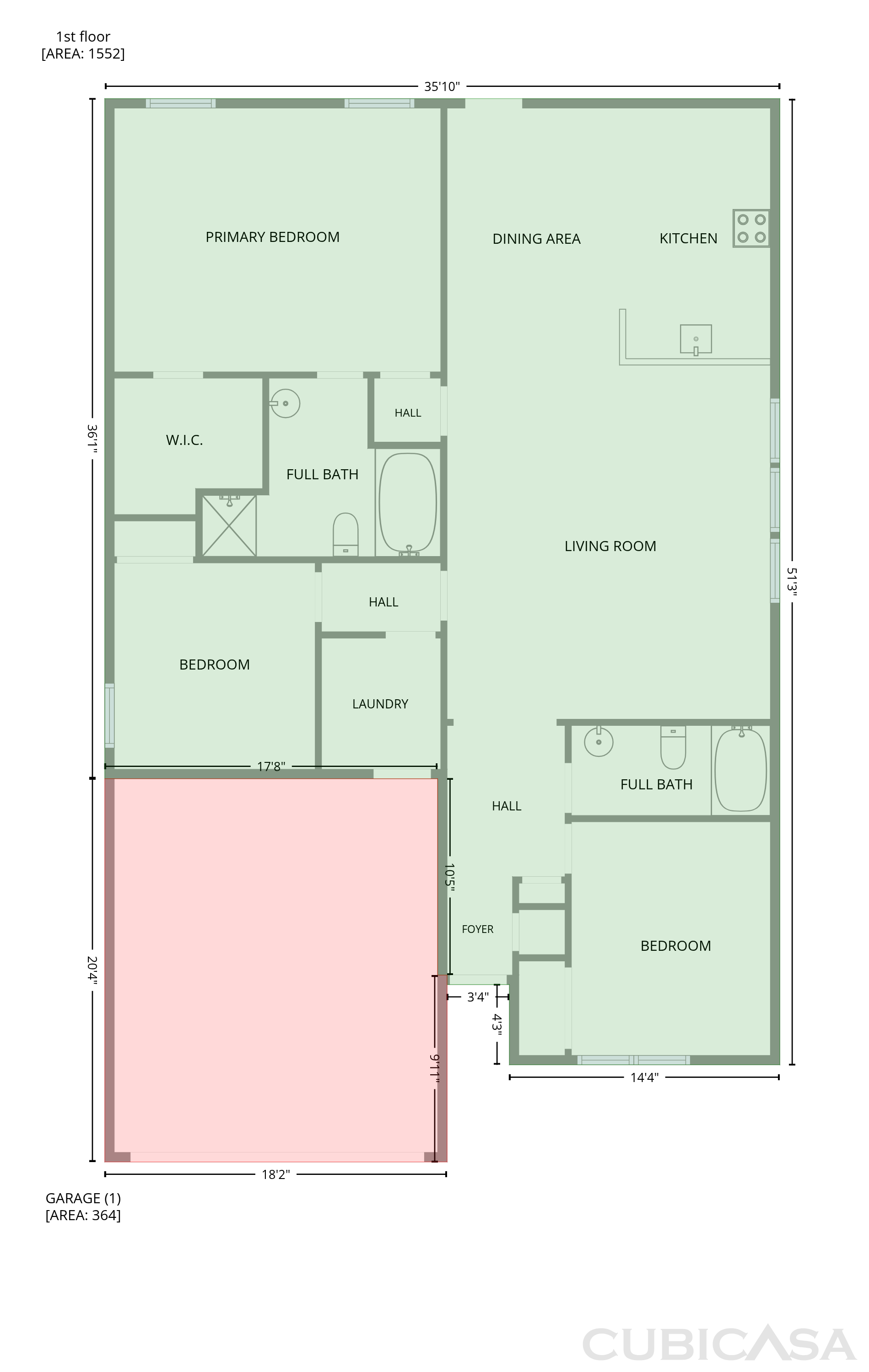 Main Floor of 1004 Friartuck Trl, Ladson, SC