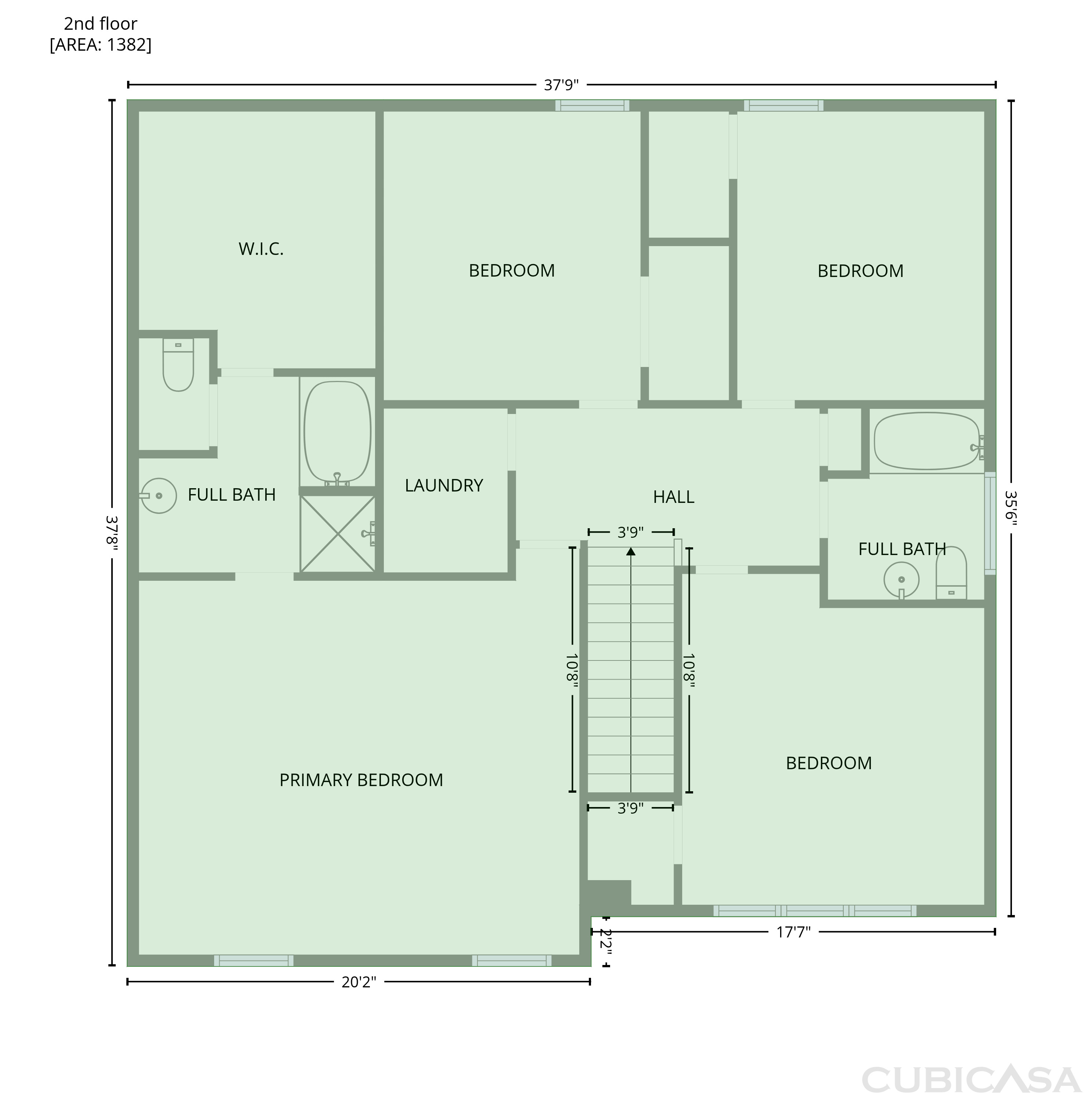 Second Floor of 1554 Gaston Mountain Dr, Dallas, NC