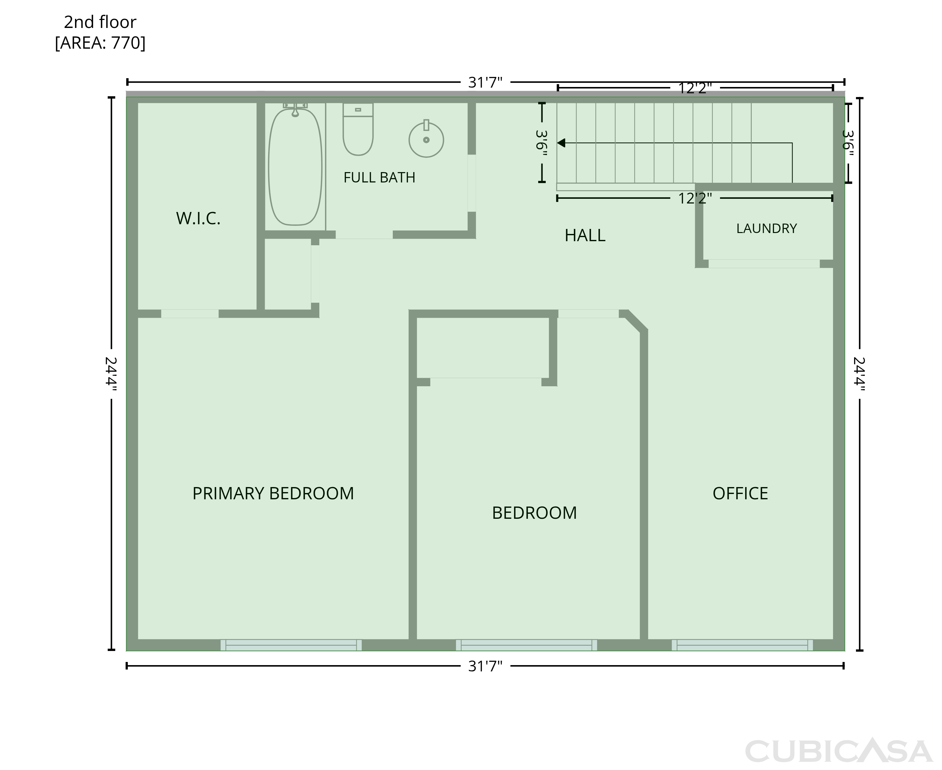 Second Floor of 11544 Elmwood Ave N, Champlin, MN