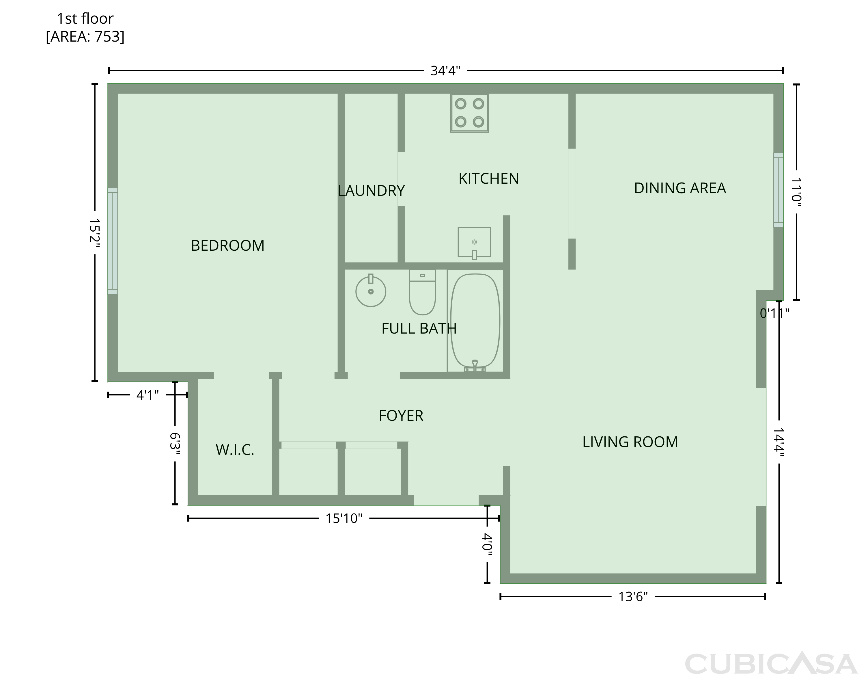 Main Floor of 407 Summit Ridge Pl, Nashville, TN