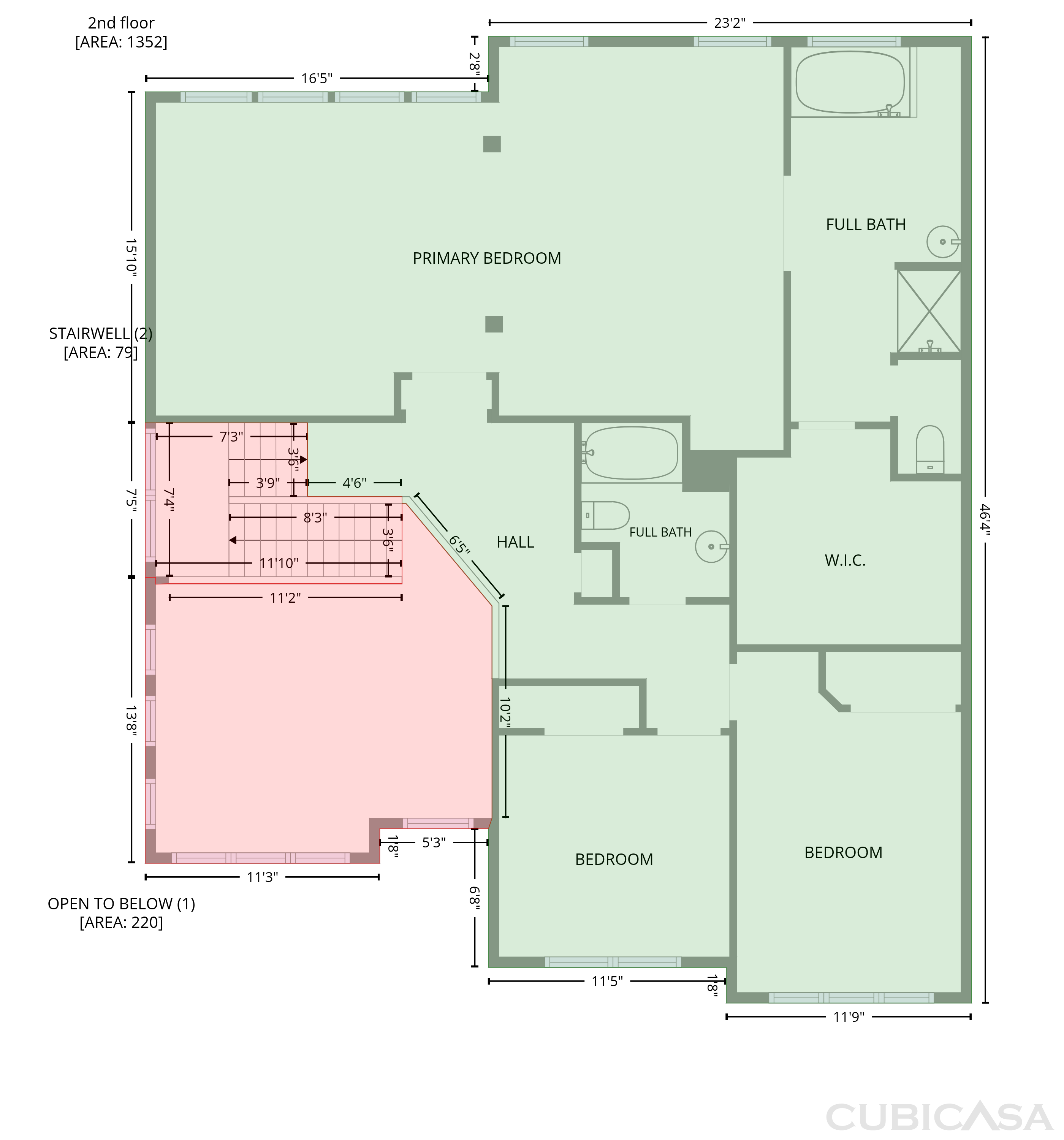 Second Floor of 6003 Providence Dr, Union City, GA