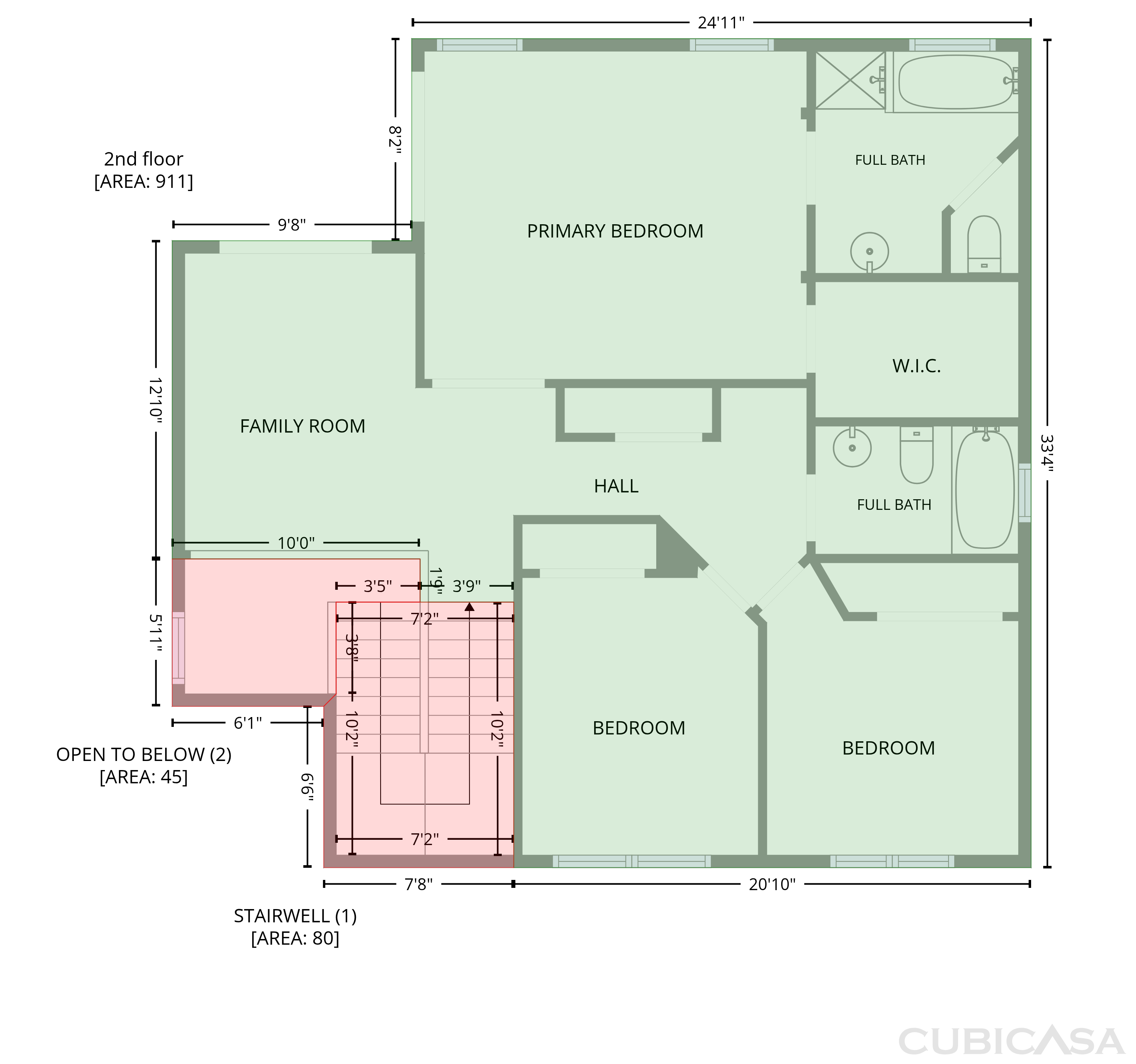 Second Floor of 3515 S Adelle, Mesa, AZ