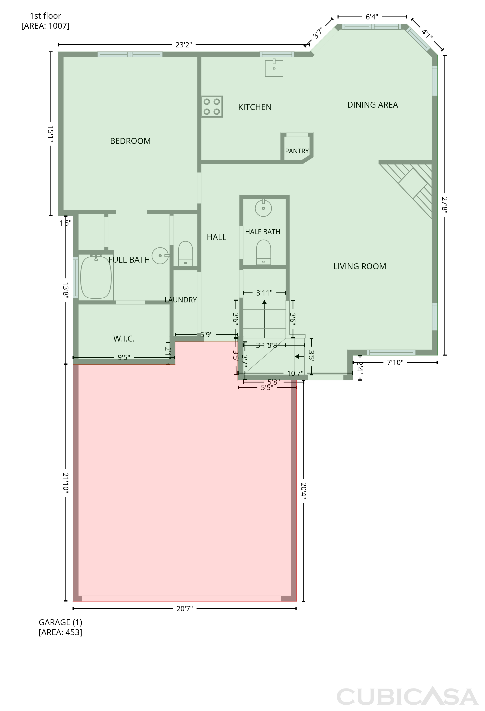 Main Floor of 804 Thomas Bay Ct, Antioch, TN