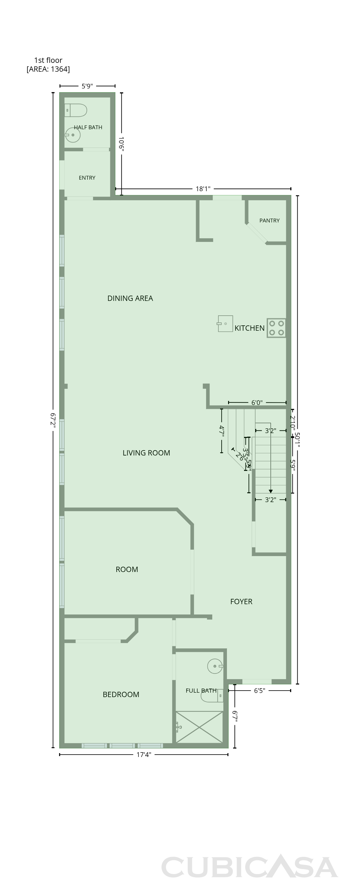 Main Floor of 6756 Palo Duro Dr, Irving, TX