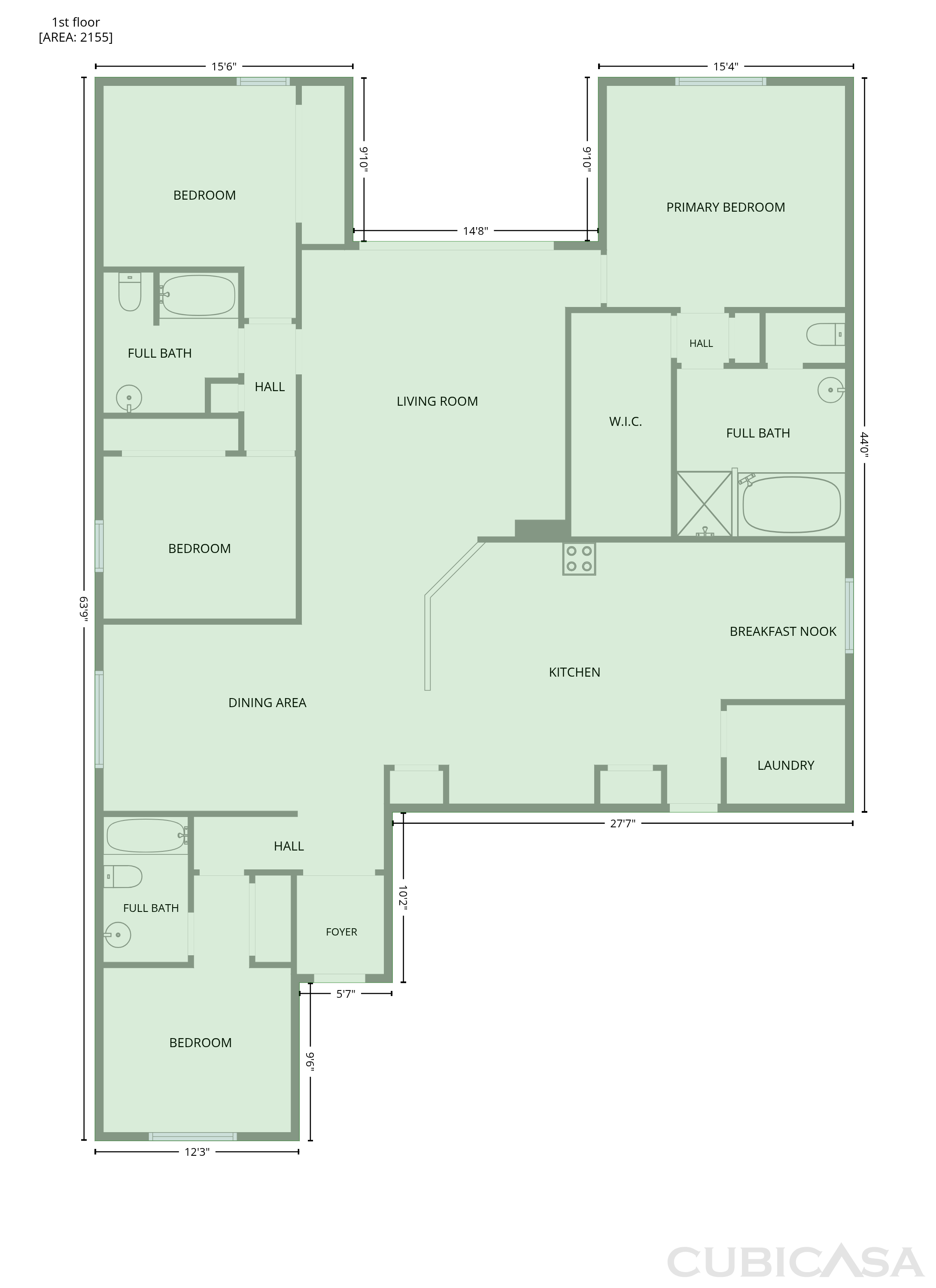 Main Floor of 626 Tanana Fall Dr, Ruskin, FL